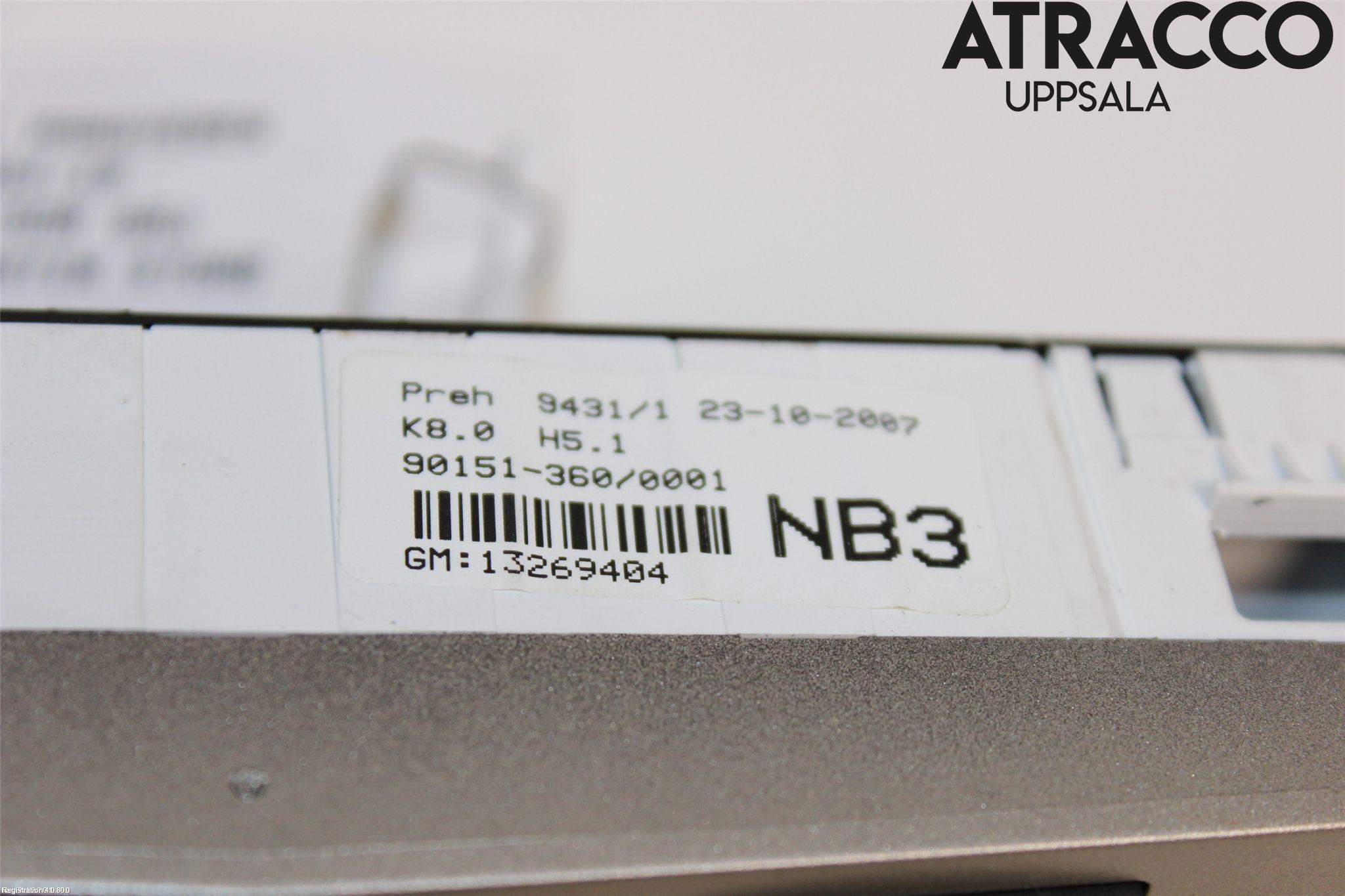 Opel ASTRA H 04-12 Ac Styrenhet Ac Manöveren