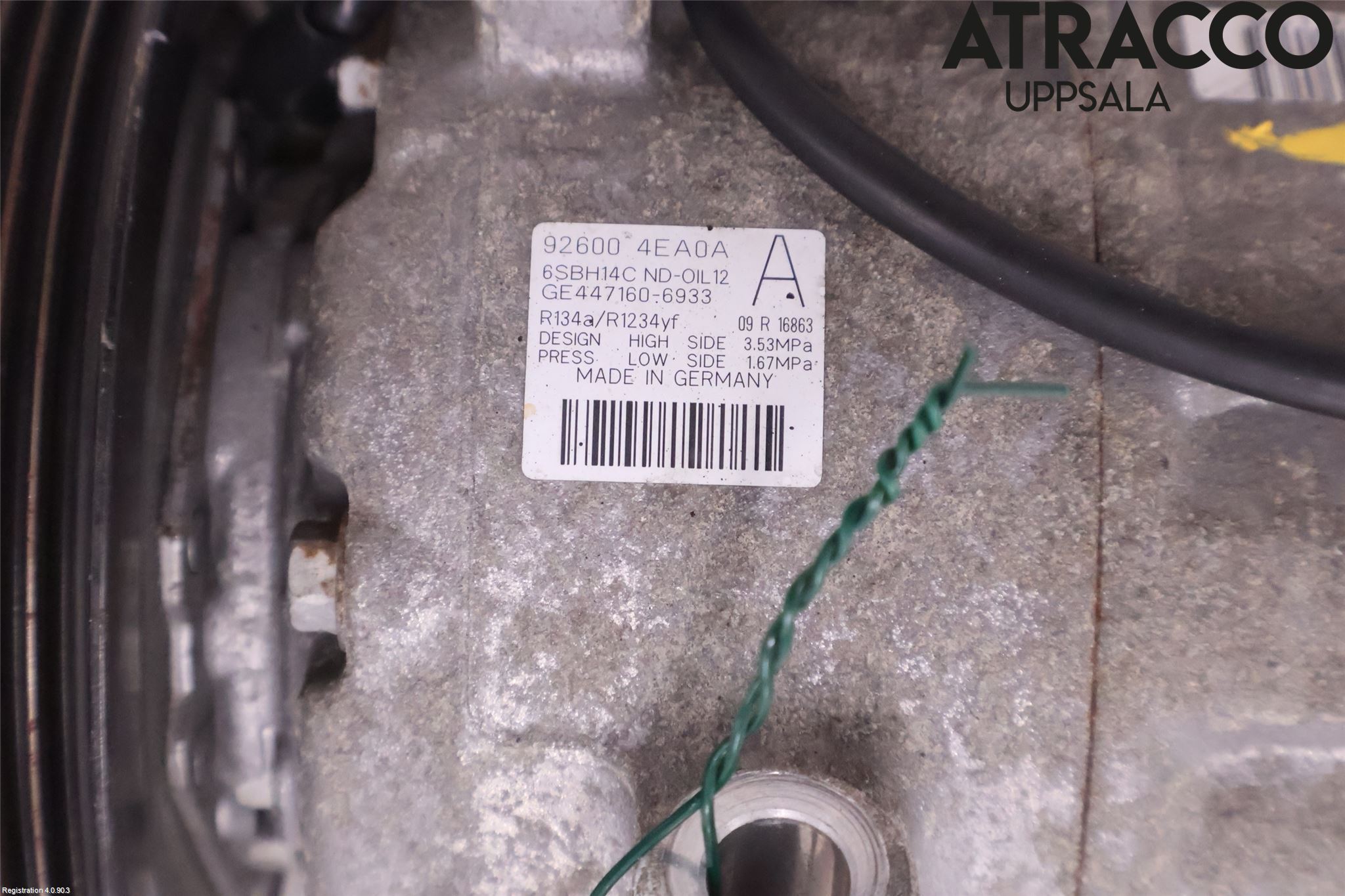 Nissan QASHQAI 14-17 Ac Kompressor