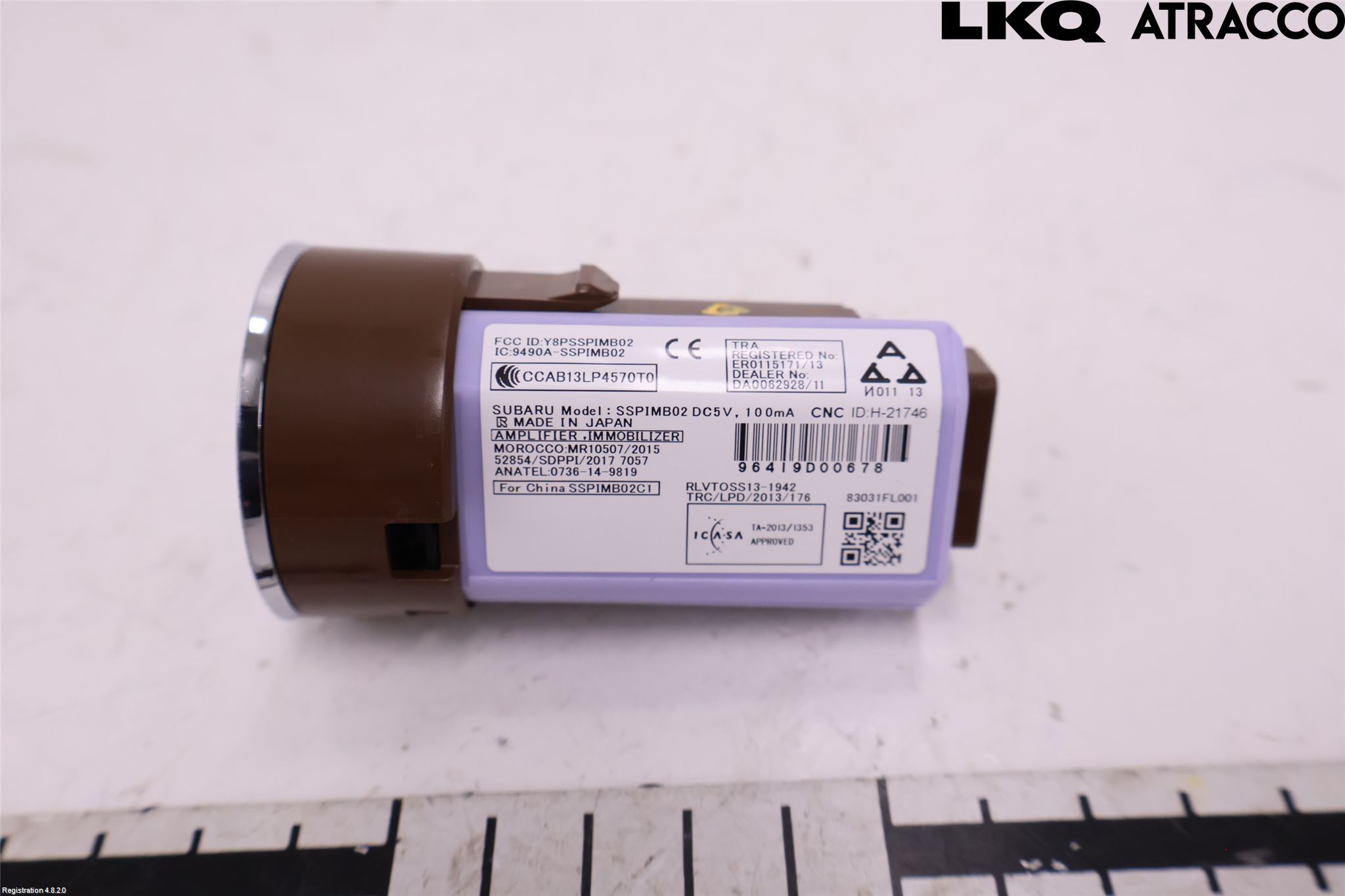 Subaru OUTBACK 15-20 Startknapp Personbil