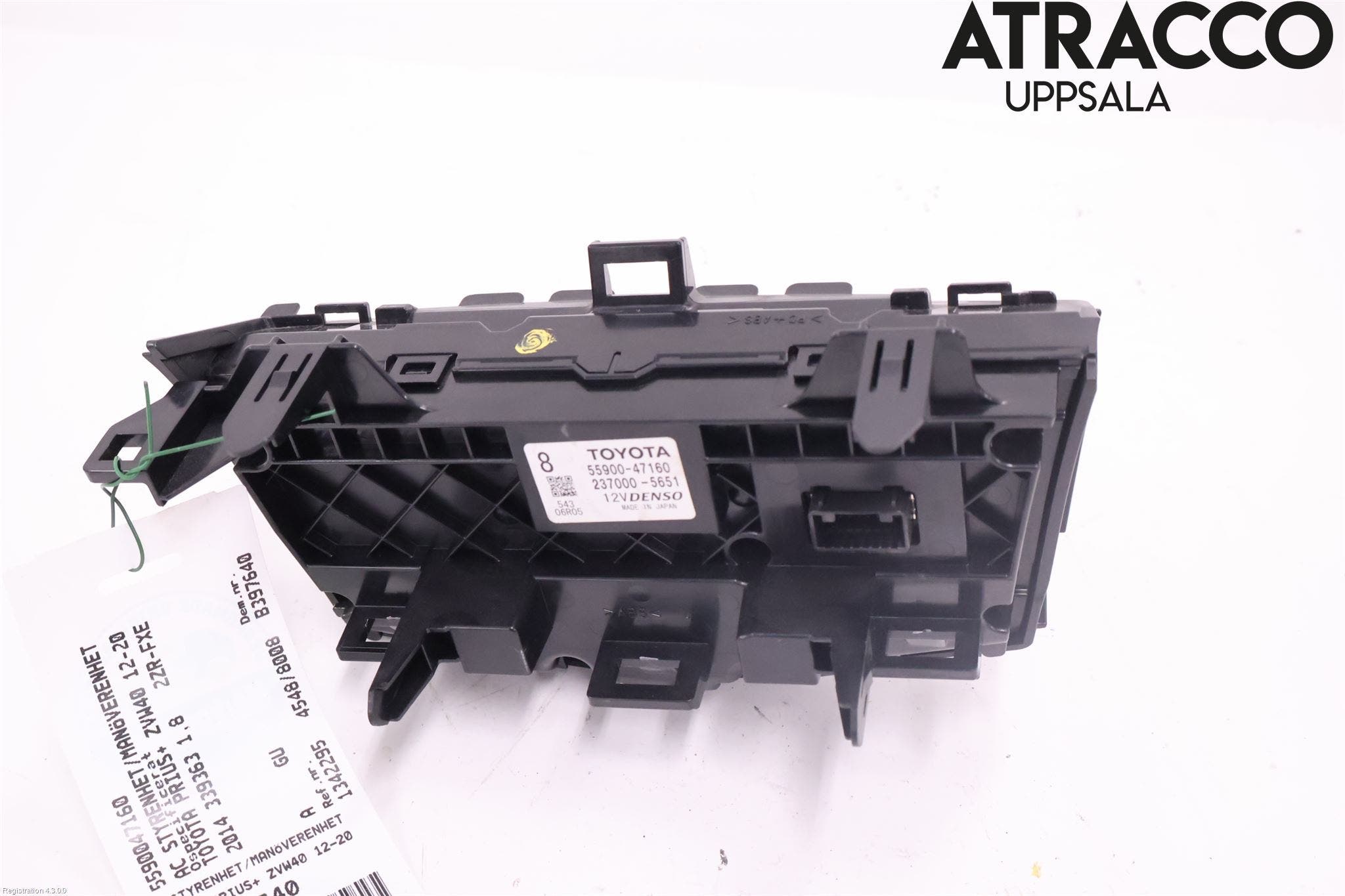 Toyota PRIUS+ ZVW40 12-20 Ac Styrenhet Ac Manöveren