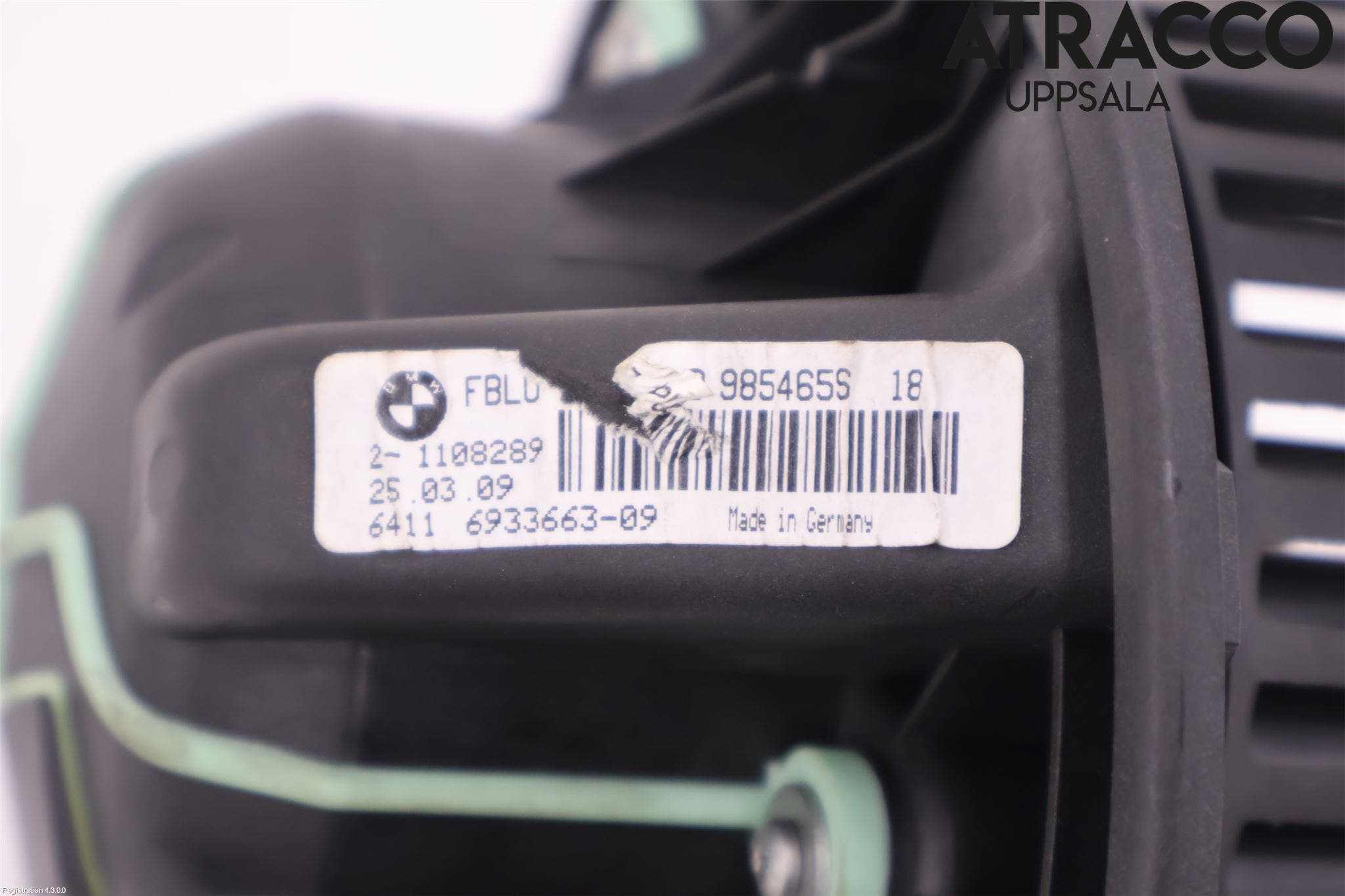 BMW 3 E90/91 SED/TOU 05-12 Värmefläkt