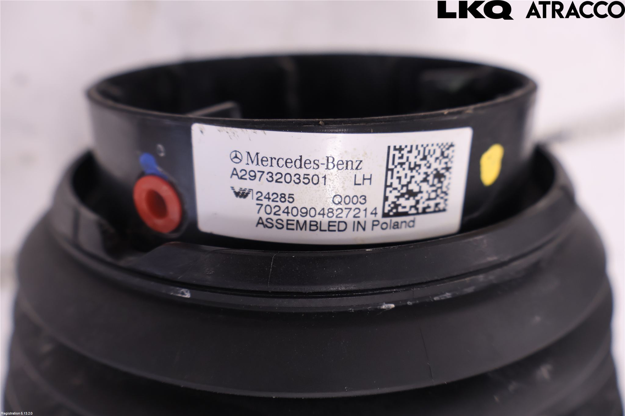 Mercedes-Benz MB EQE (V295) 22- Nivå-Luftfjädring Bälg