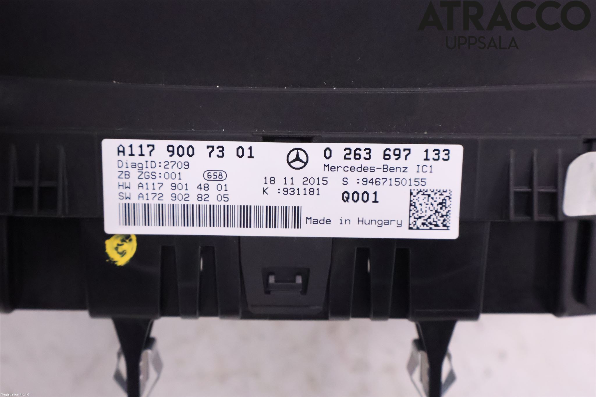 Mercedes-Benz MB CLA-KLASS (C117/X117) 13-19 Instrument Komb