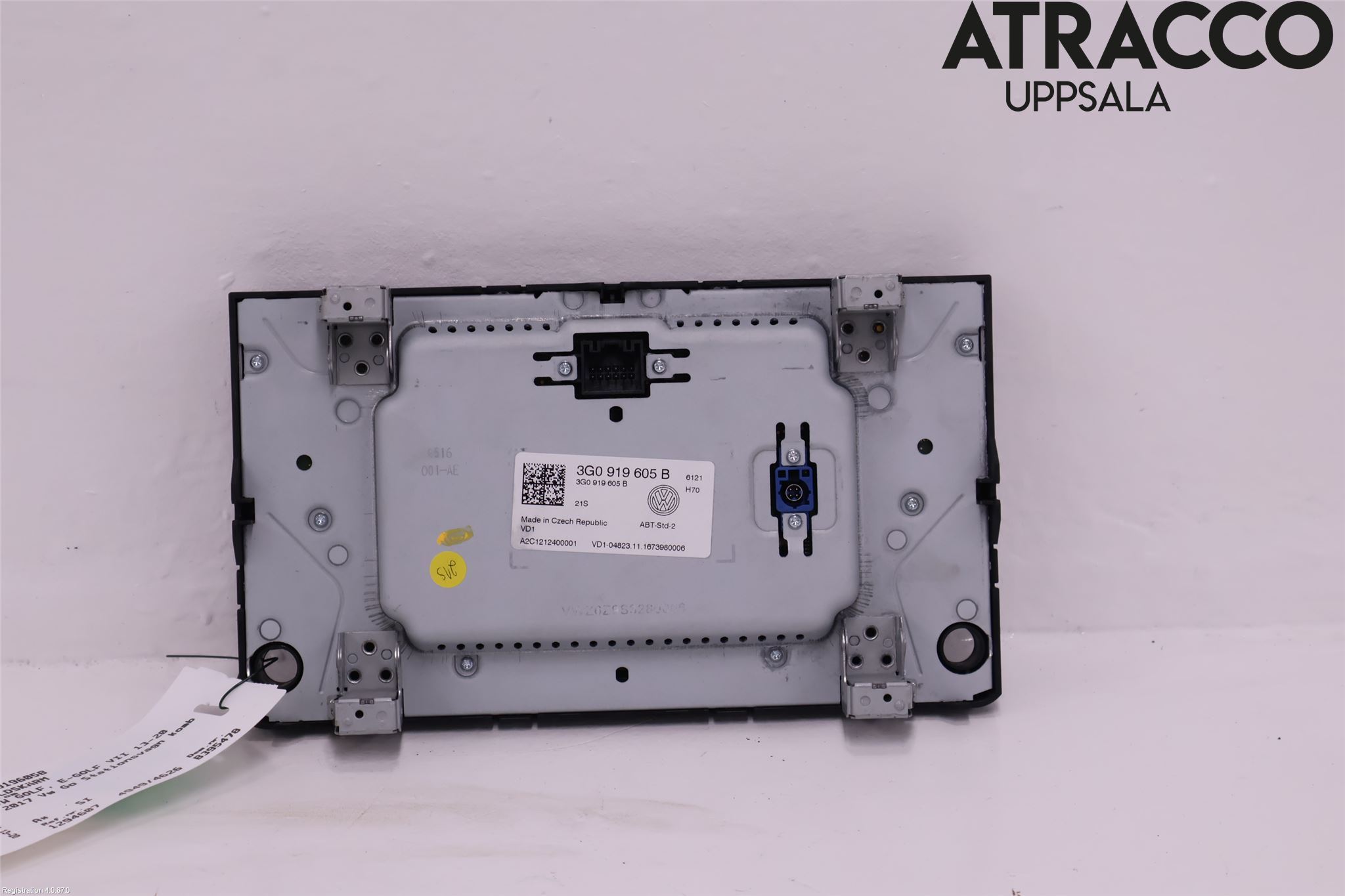 Volkswagen VW GOLF / E-GOLF VII 13-20 Multifunktionsdisplay