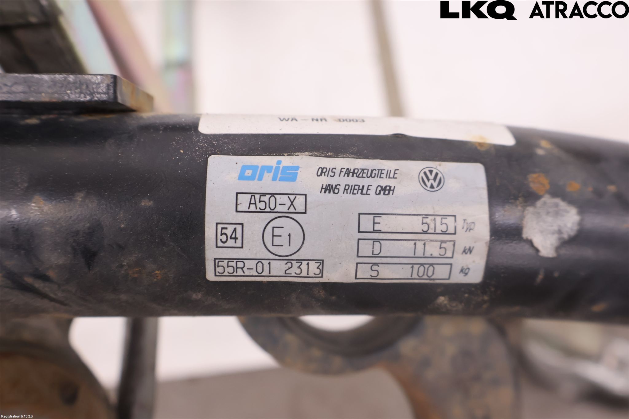 Volkswagen VW PASSAT 15-19 Dragkrok