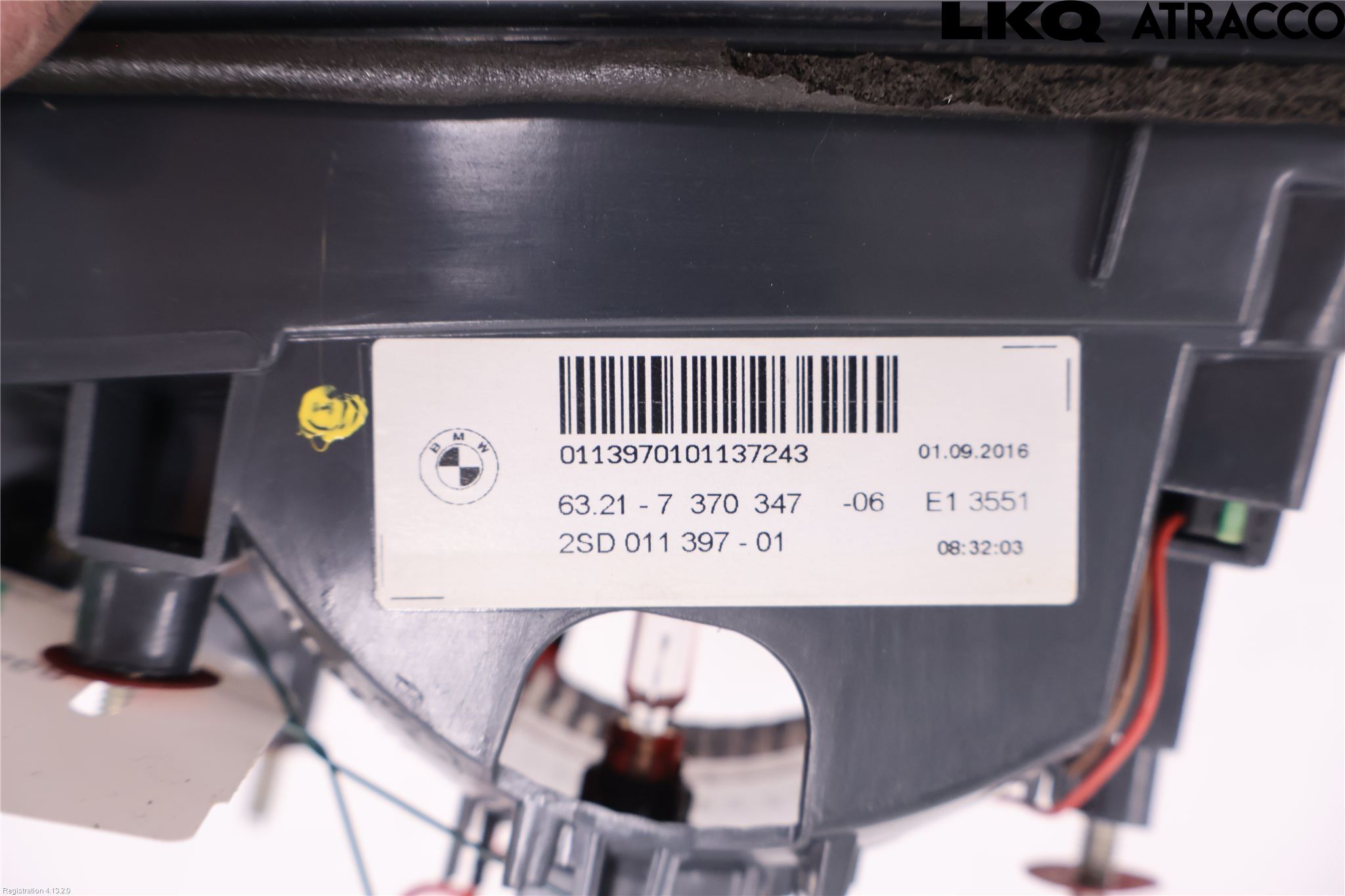 BMW 5 F10/F11/F18 09-17 Bakljus Lucka Vä
