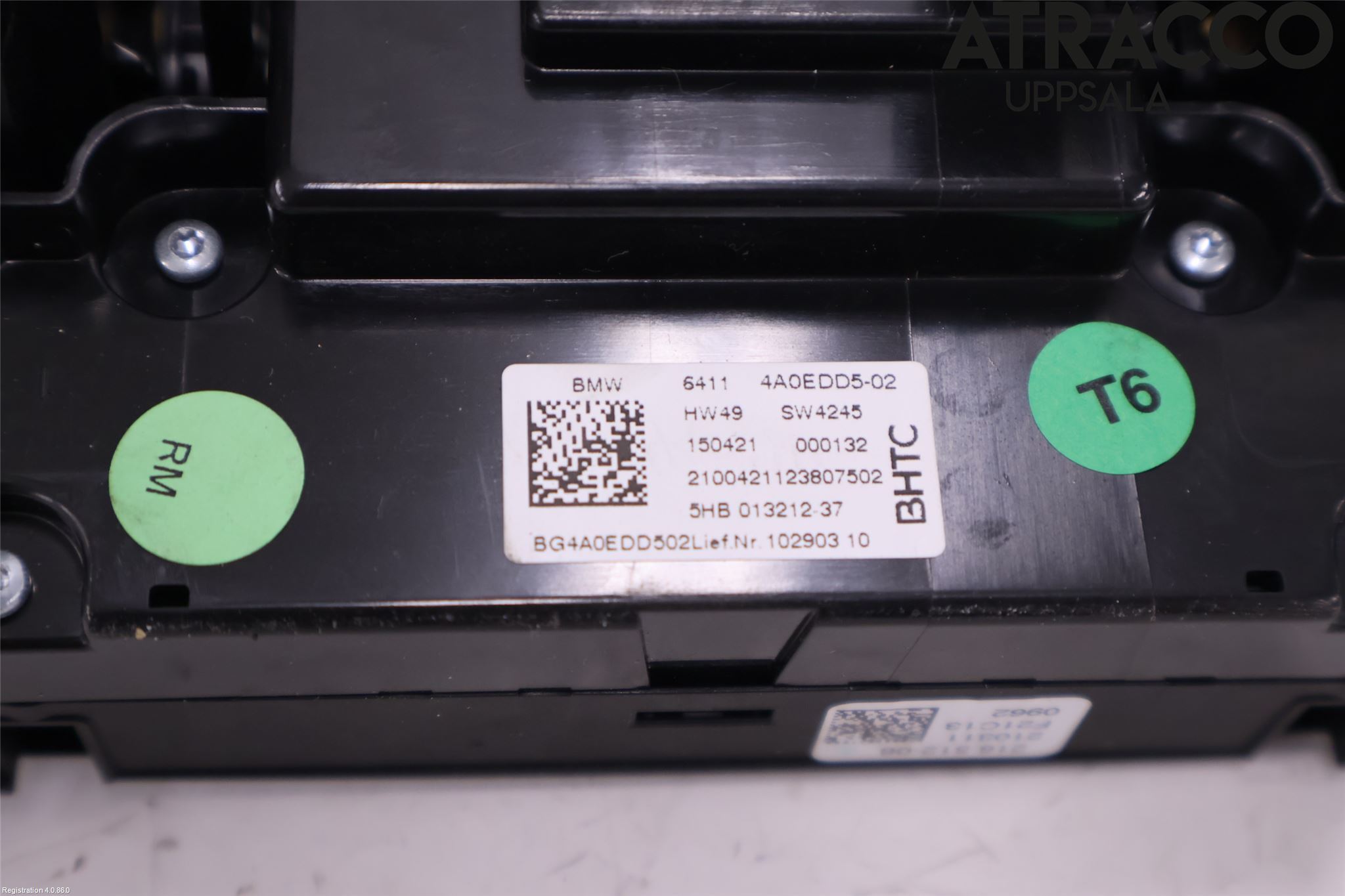 BMW 3 G20/G21/G80/G81 19- Ac Styrenhet Ac Manöveren