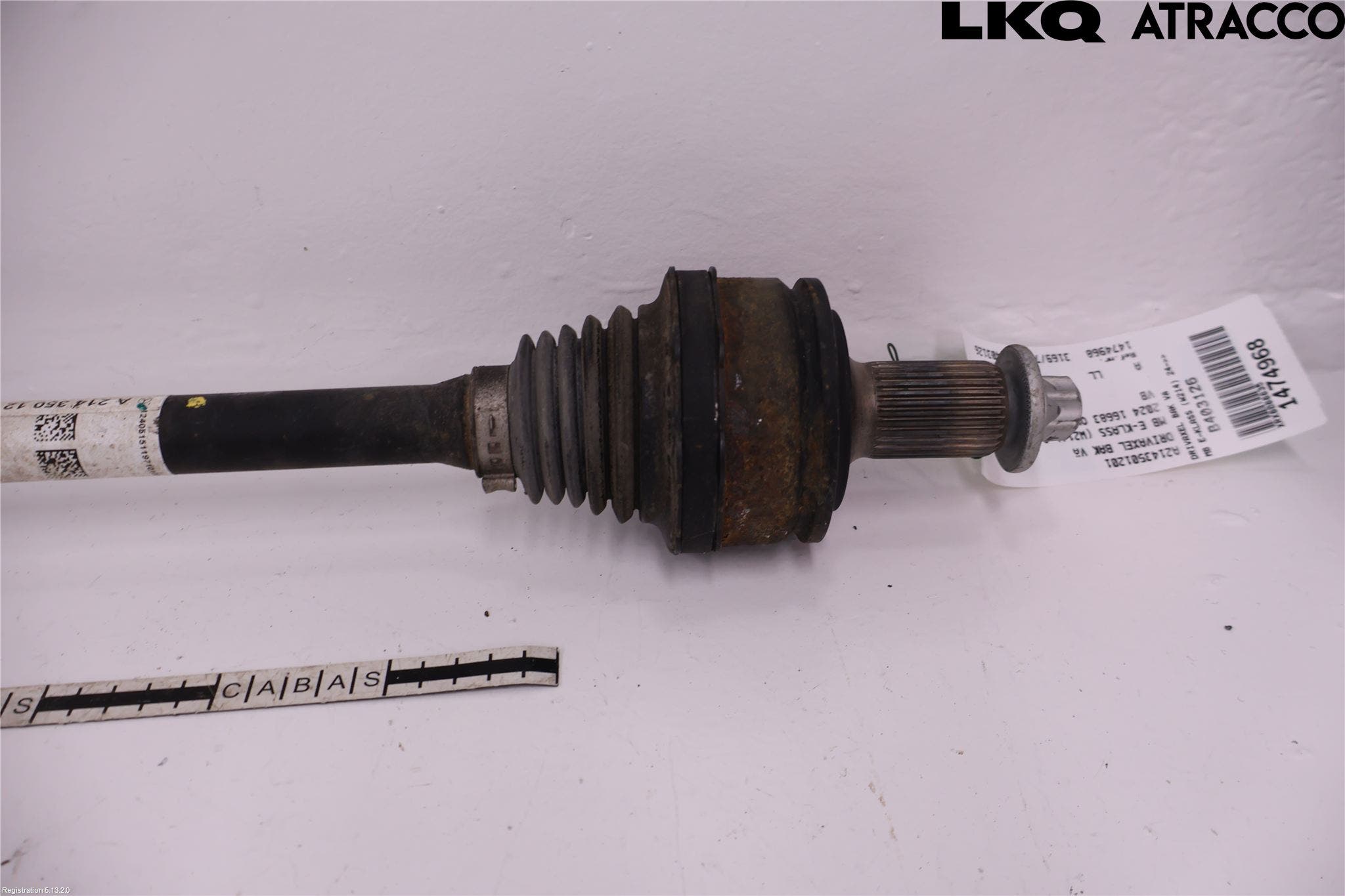 Mercedes-Benz MB E-KLASS (W214) 24- Drivaxel Bak Vänster