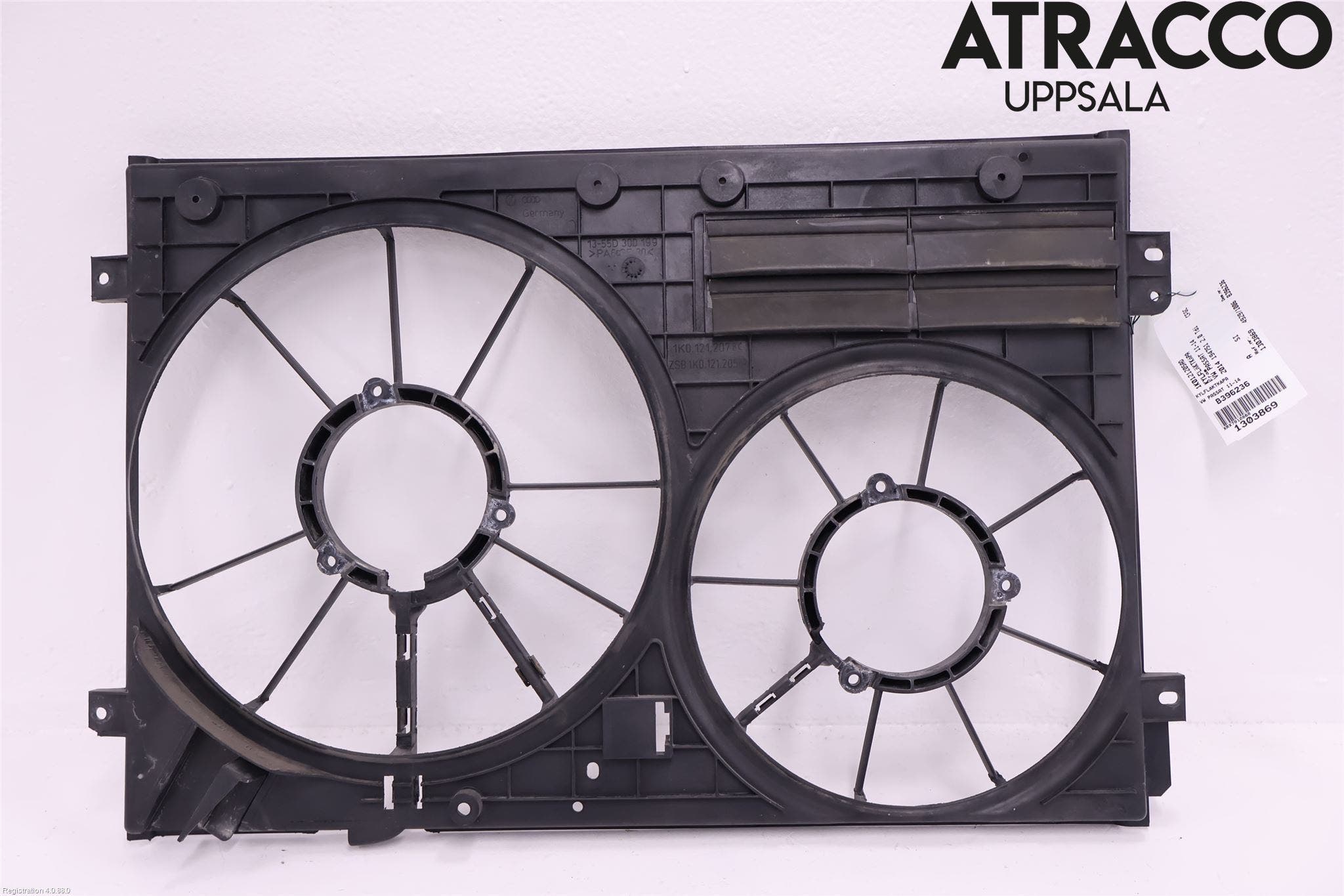 Volkswagen VW PASSAT 11-14 Kylfläktkåpa