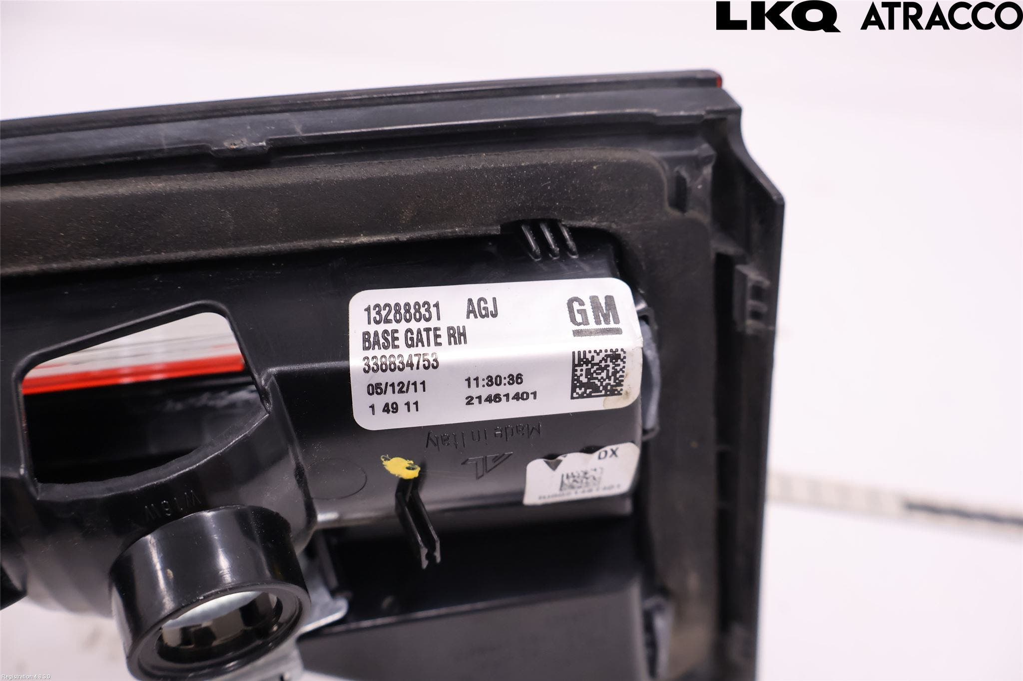 Opel ZAFIRA C 12-19 Bakljus Lucka Hö