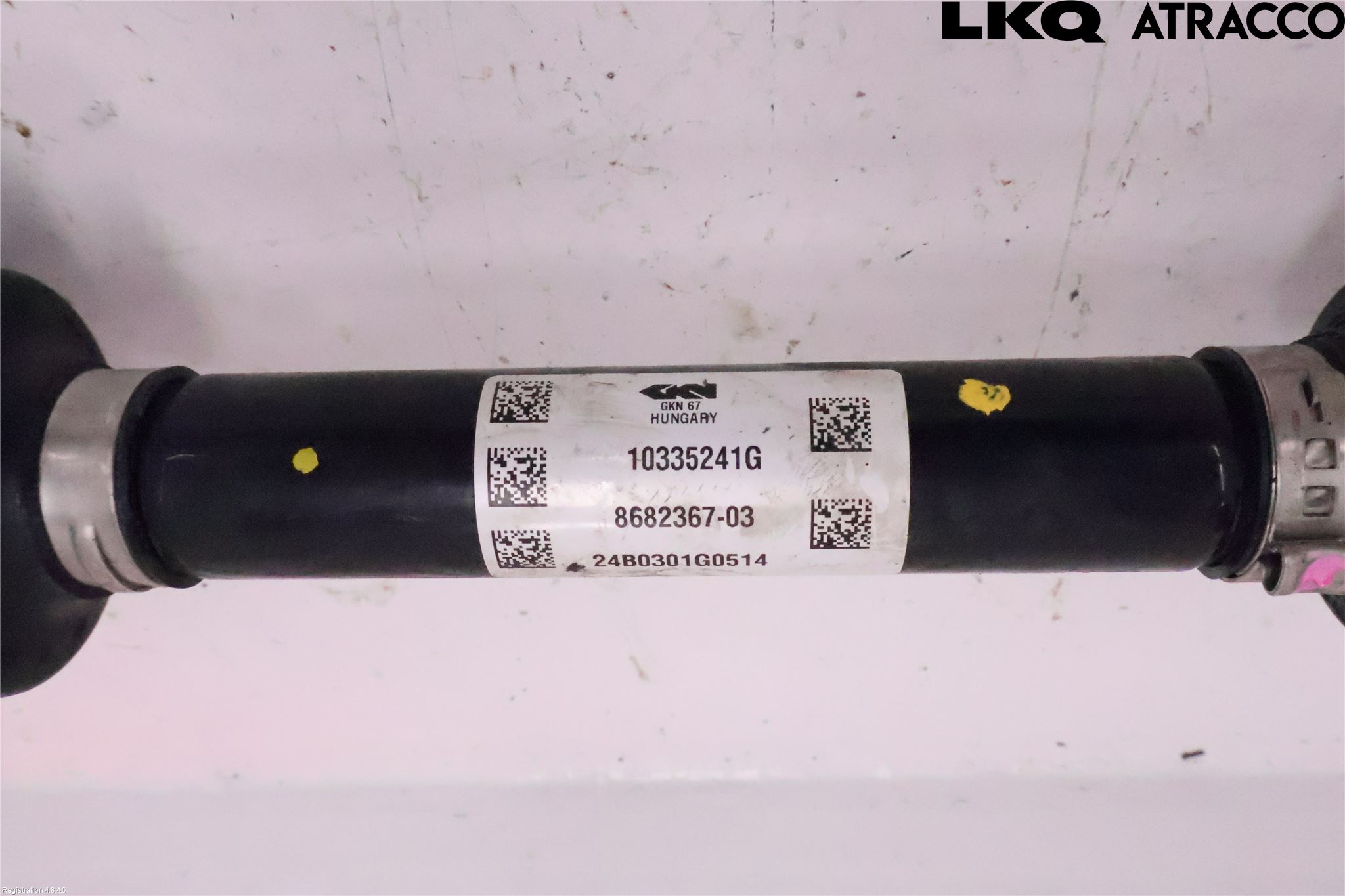 BMW 3 G20/G21/G80/G81 19- Drivaxel Fram Vänster