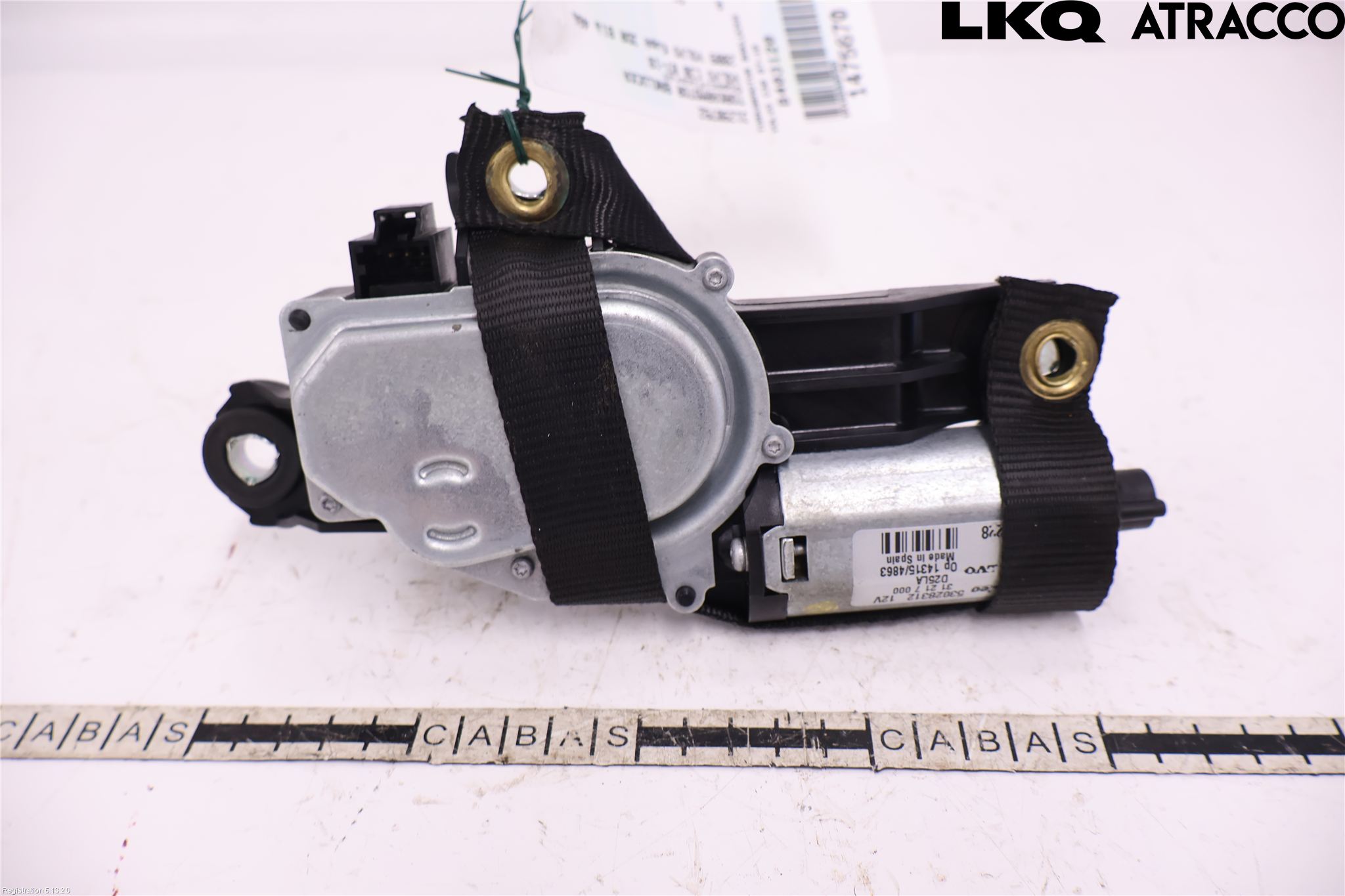 Volvo C30 07-10 Torkarmotor Baklucka