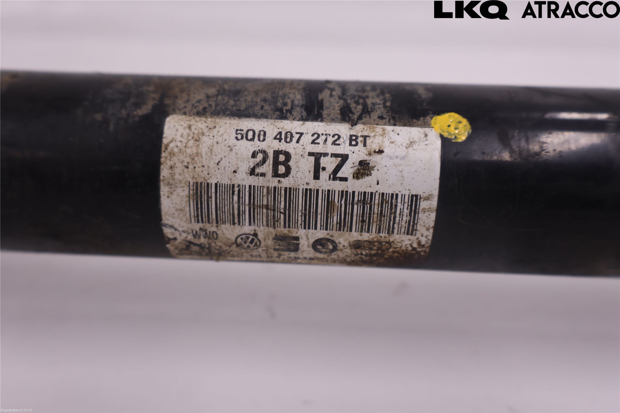Volkswagen VW CADDY 16-20 Drivaxel Fram Höger