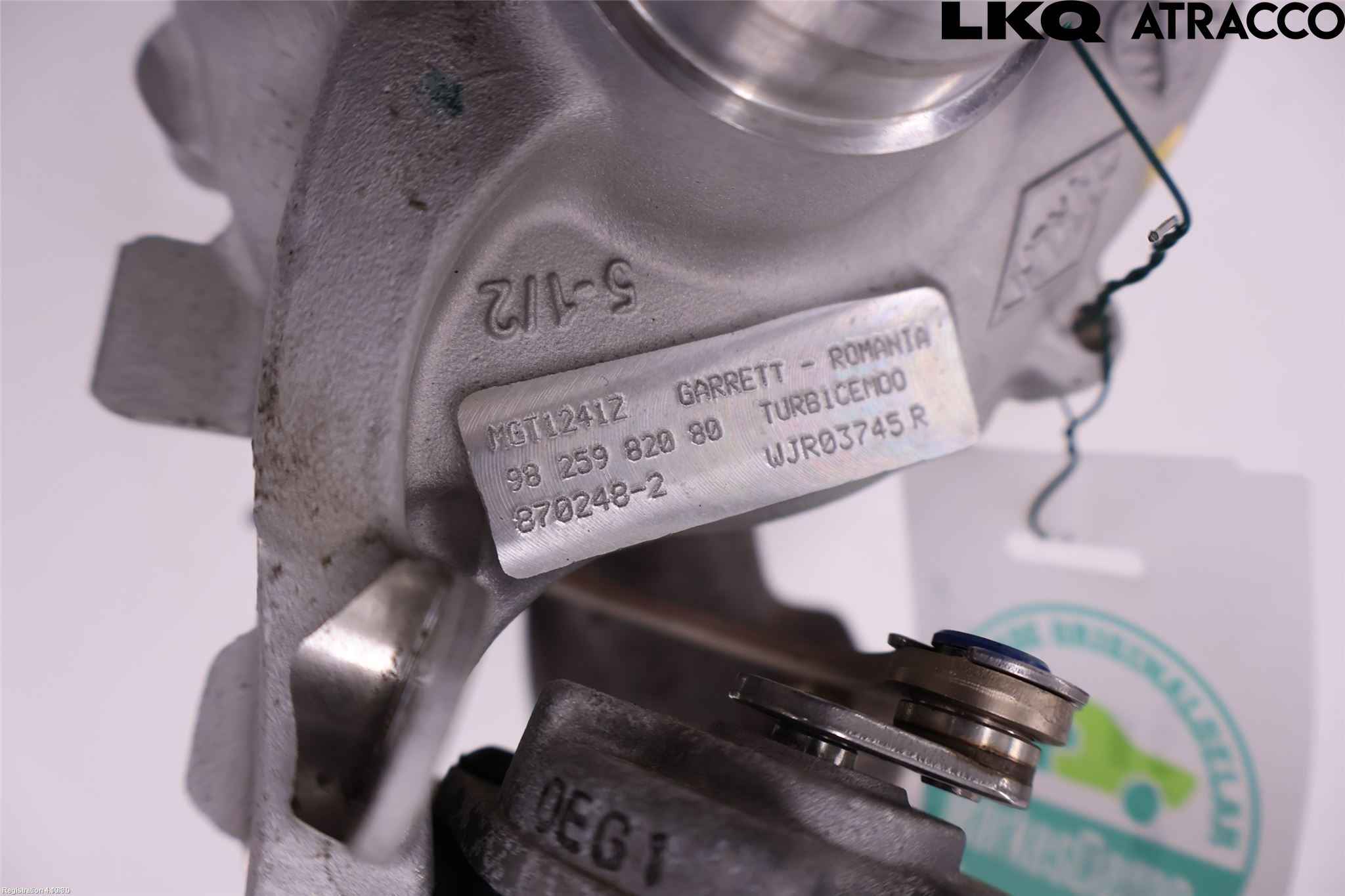 Citroen C4 CACTUS 14-20 Turboaggregat