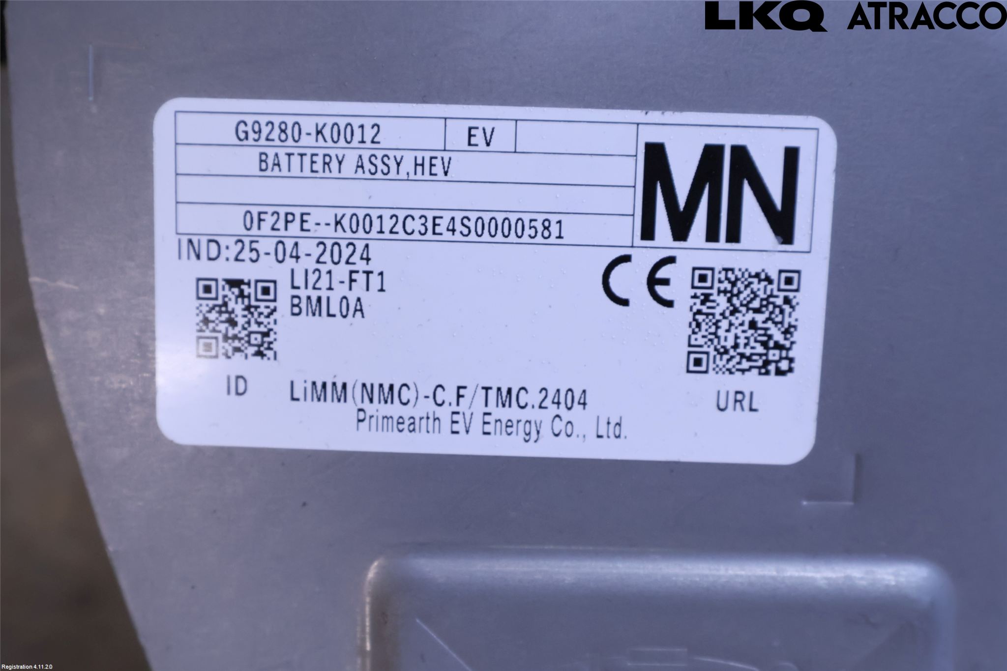 Toyota YARIS CROSS XP21 21- Batteri Högspänning