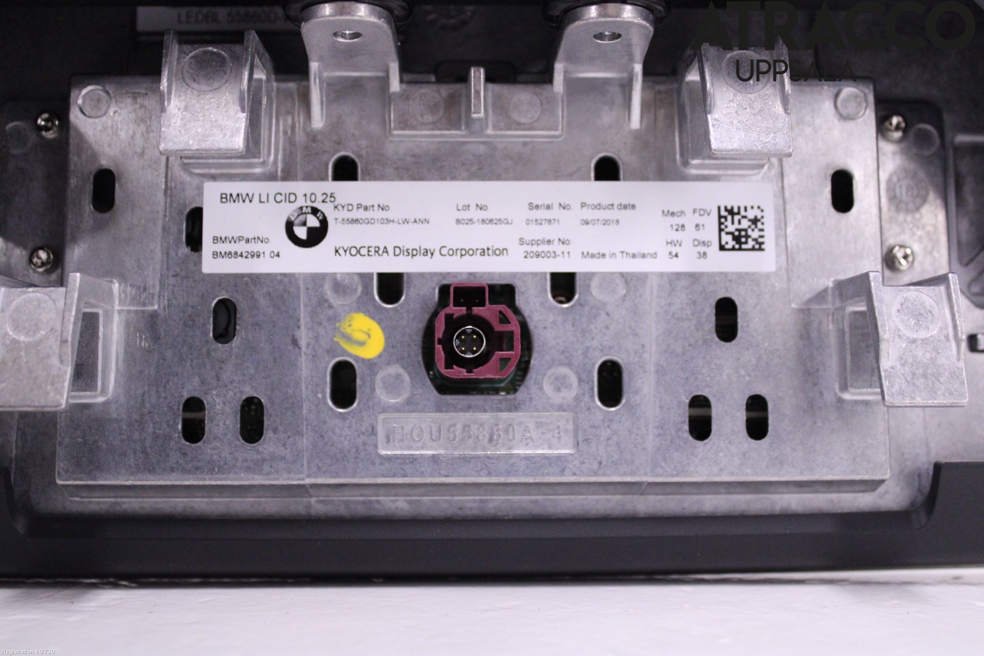 BMW i3 I01 13-22 Bildskärm