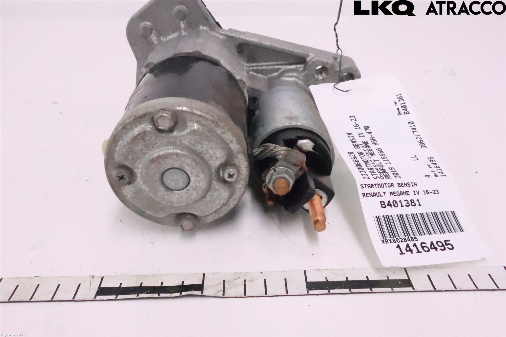 Renault MEGANE IV 16-23 Startmotor