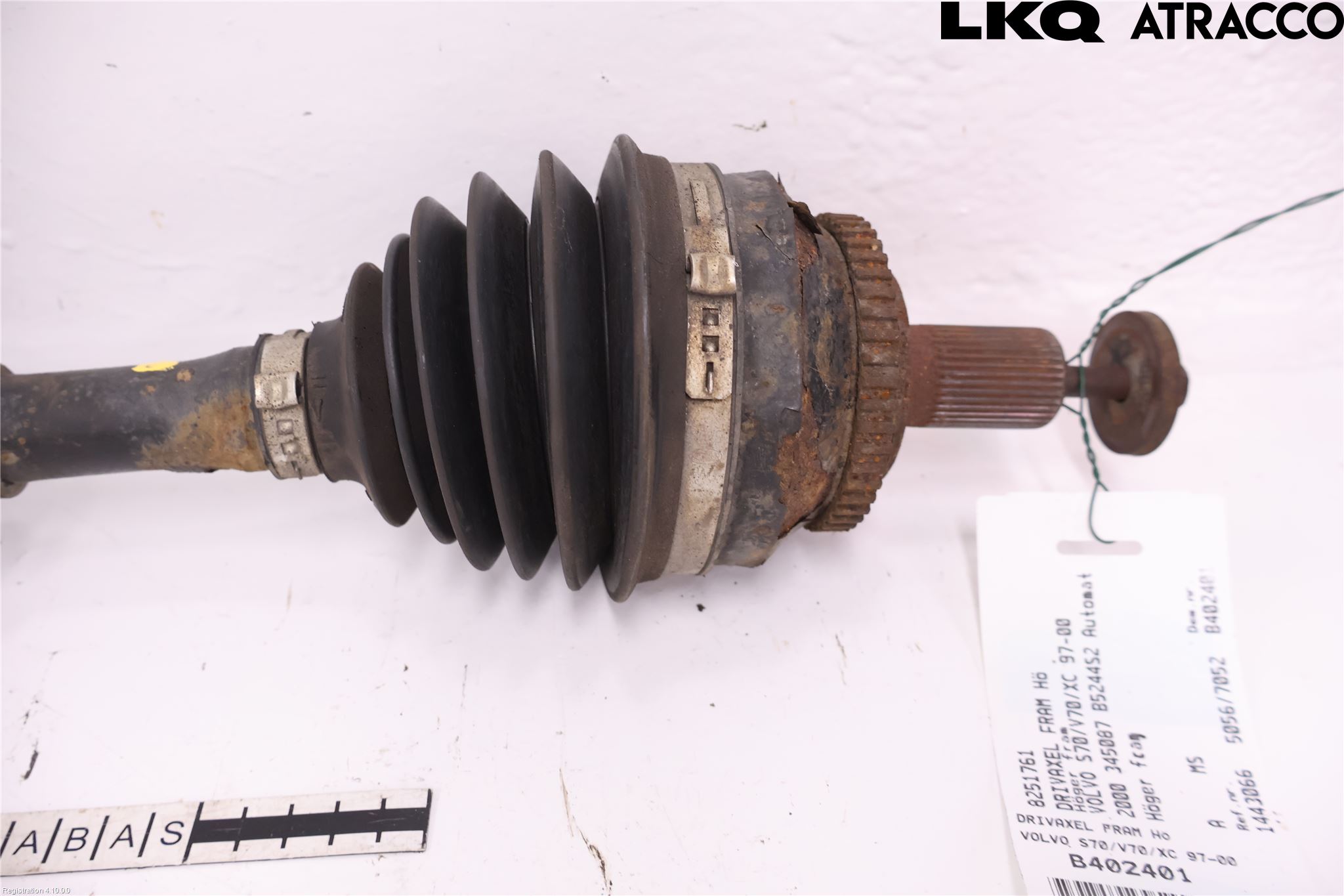 Volvo S70/V70/XC  97-00 Drivaxel Fram Höger