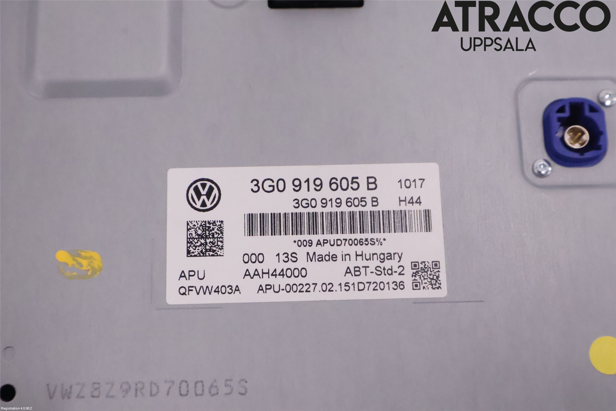 Volkswagen VW PASSAT 15-19 Multifunktionsdisplay