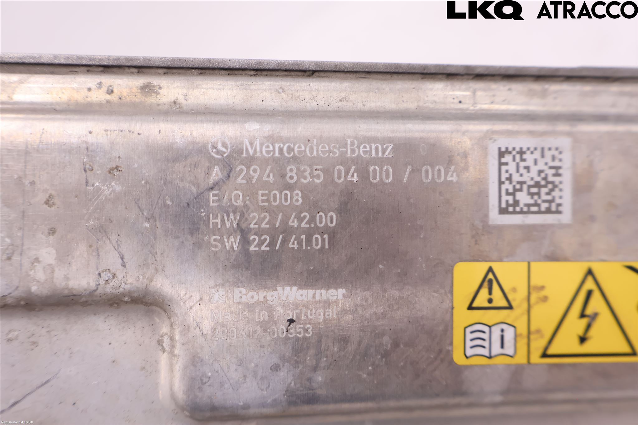 Mercedes-Benz MB EQE (V295) 22- Motorvärmare Värmekropp