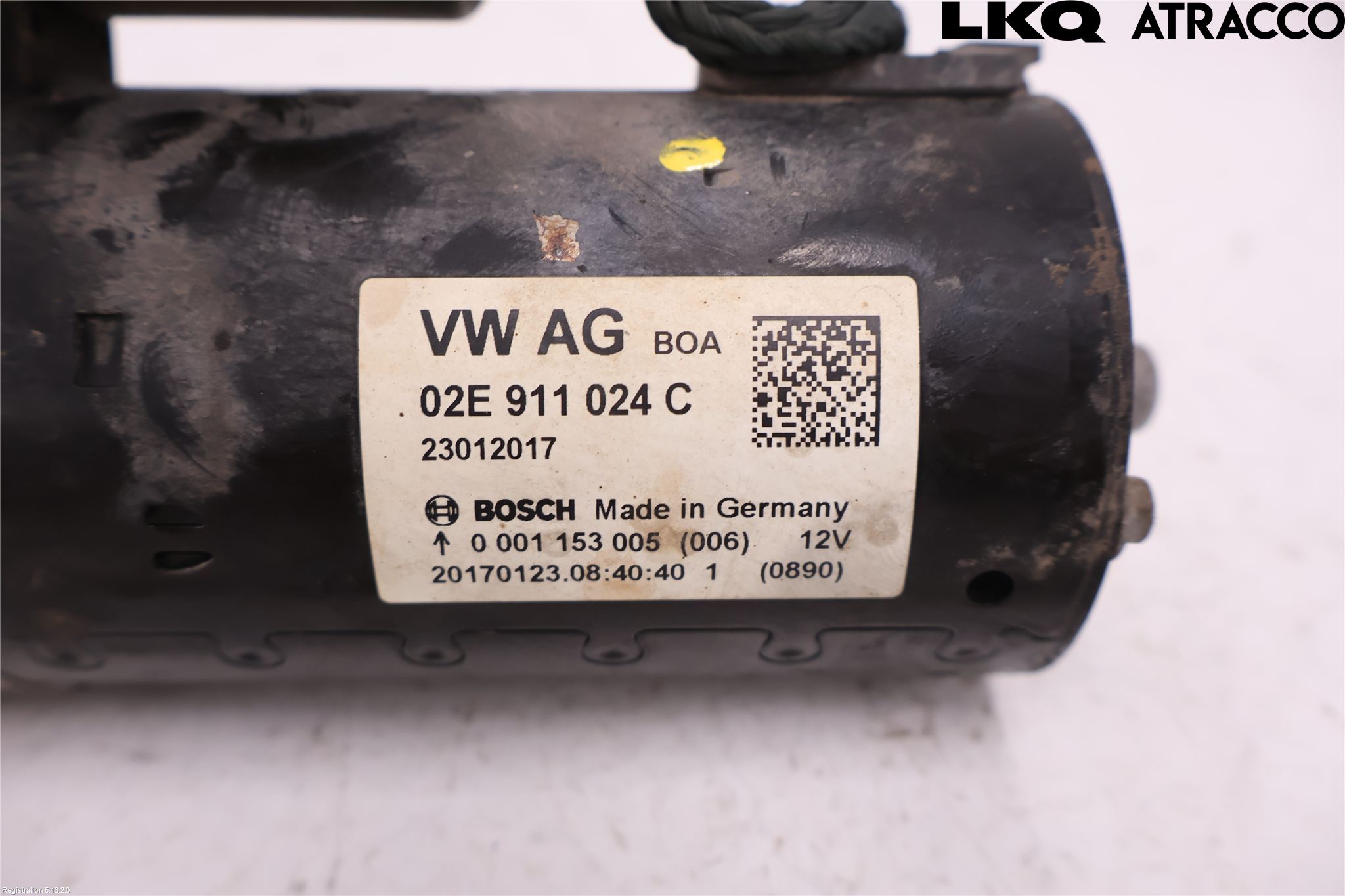 Volkswagen VW CADDY 16-20 Startmotor Diesel