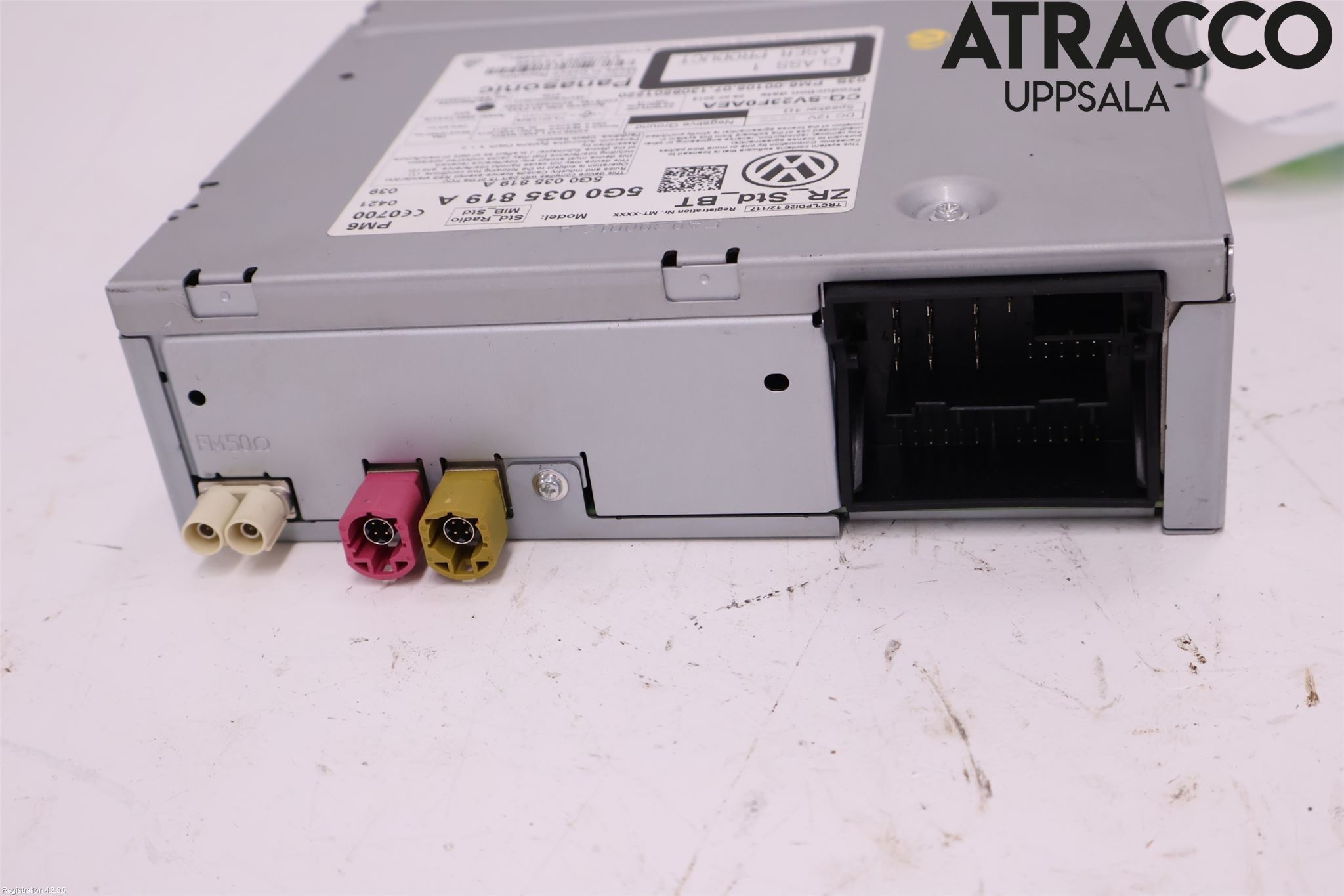 Volkswagen VW GOLF / E-GOLF VII 13-20 Cd Radio - Multimediapanel