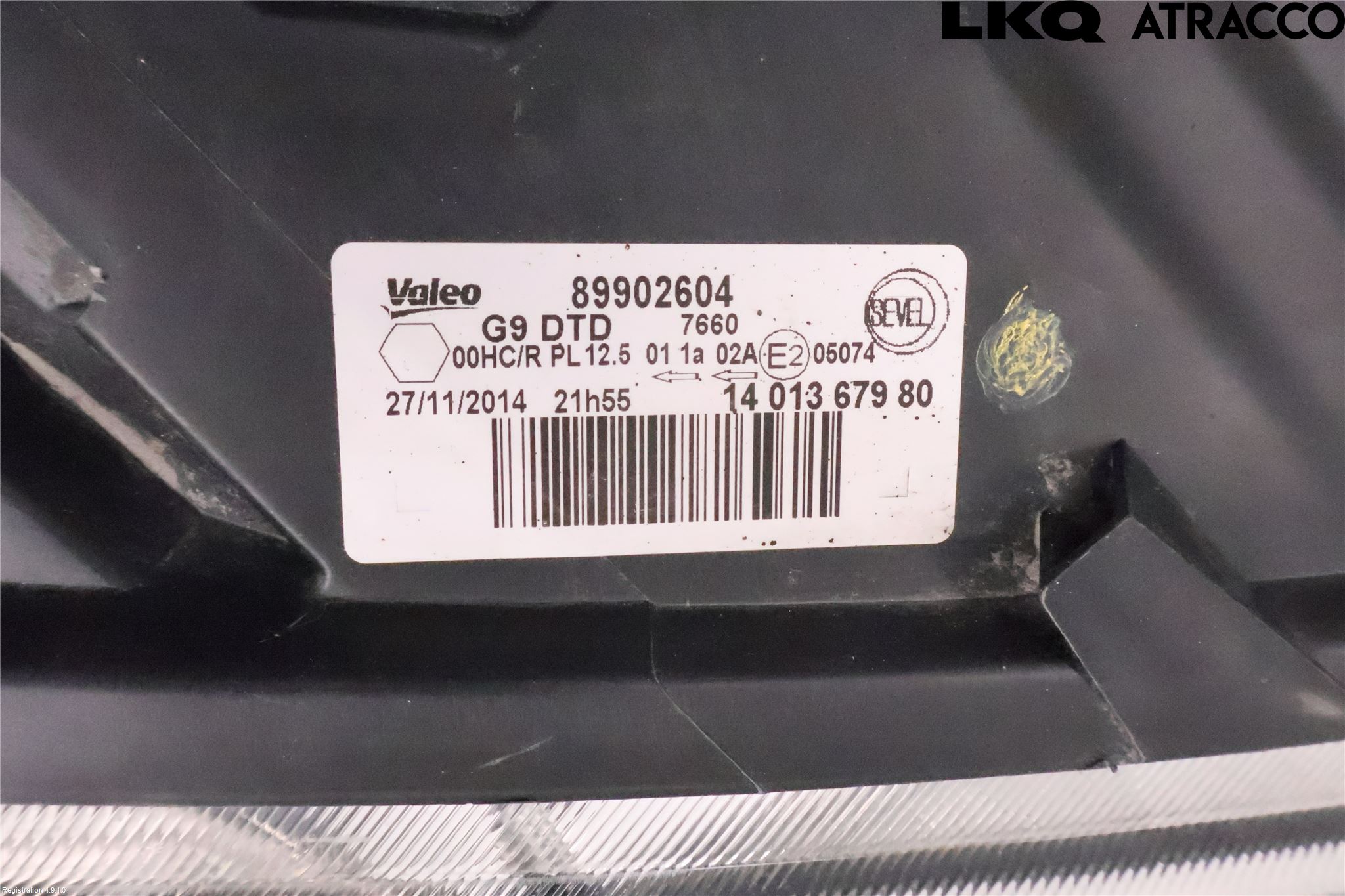 Peugeot EXPERT 07-14 Strålkastare Höger