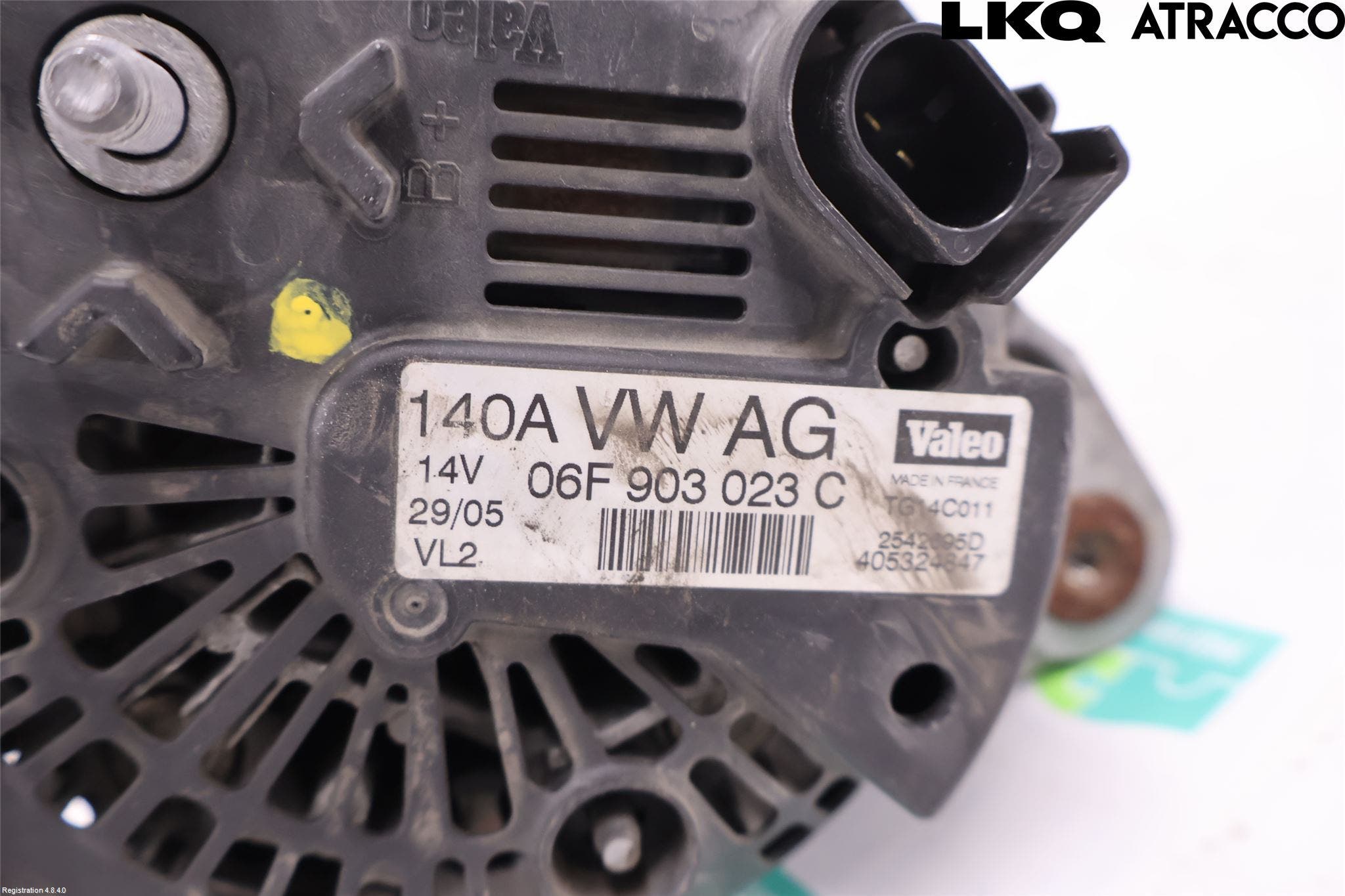 Volkswagen VW TOURAN 03-10 Generator