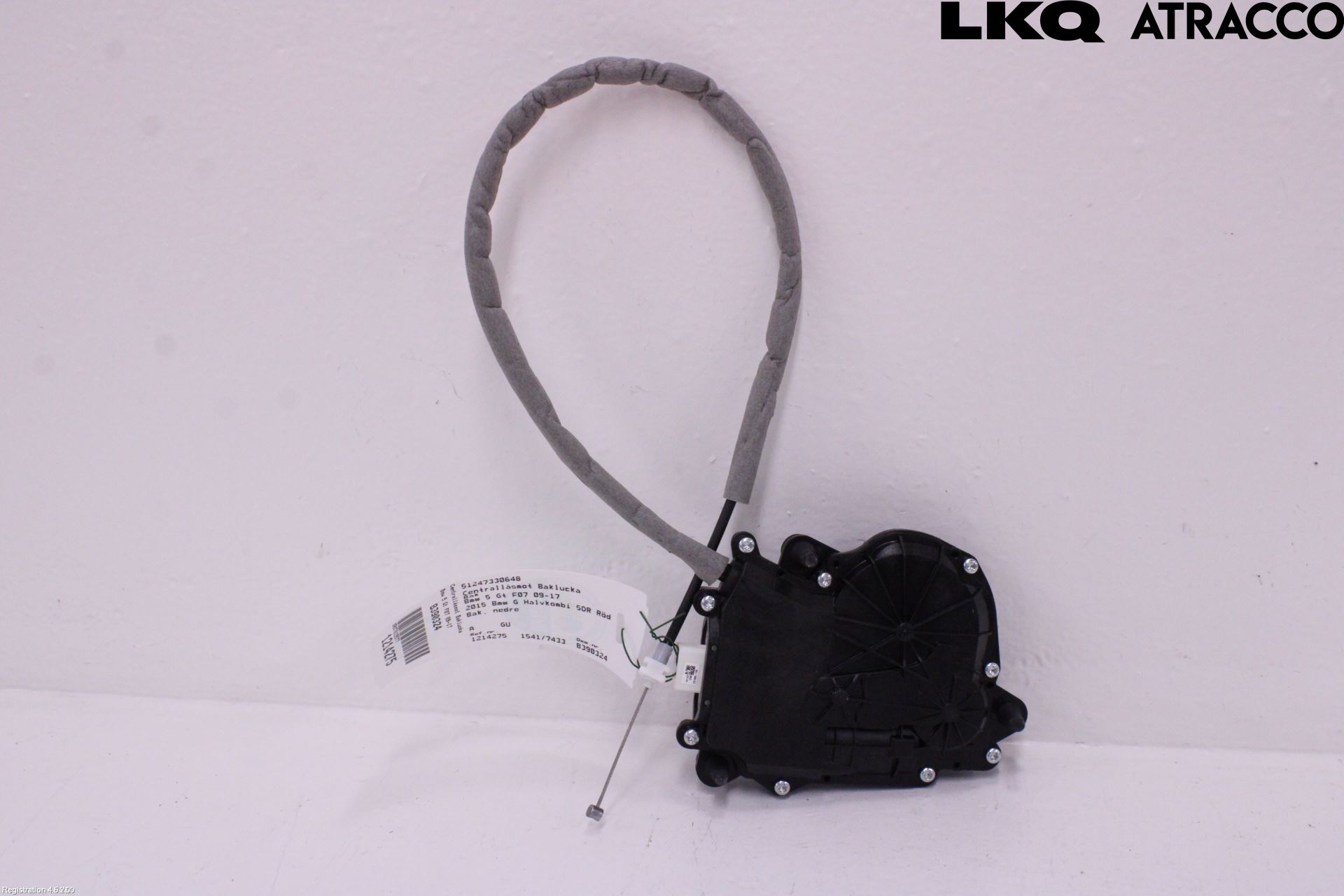 BMW 5 GT F07 09-17 Centrallåsmot Baklucka