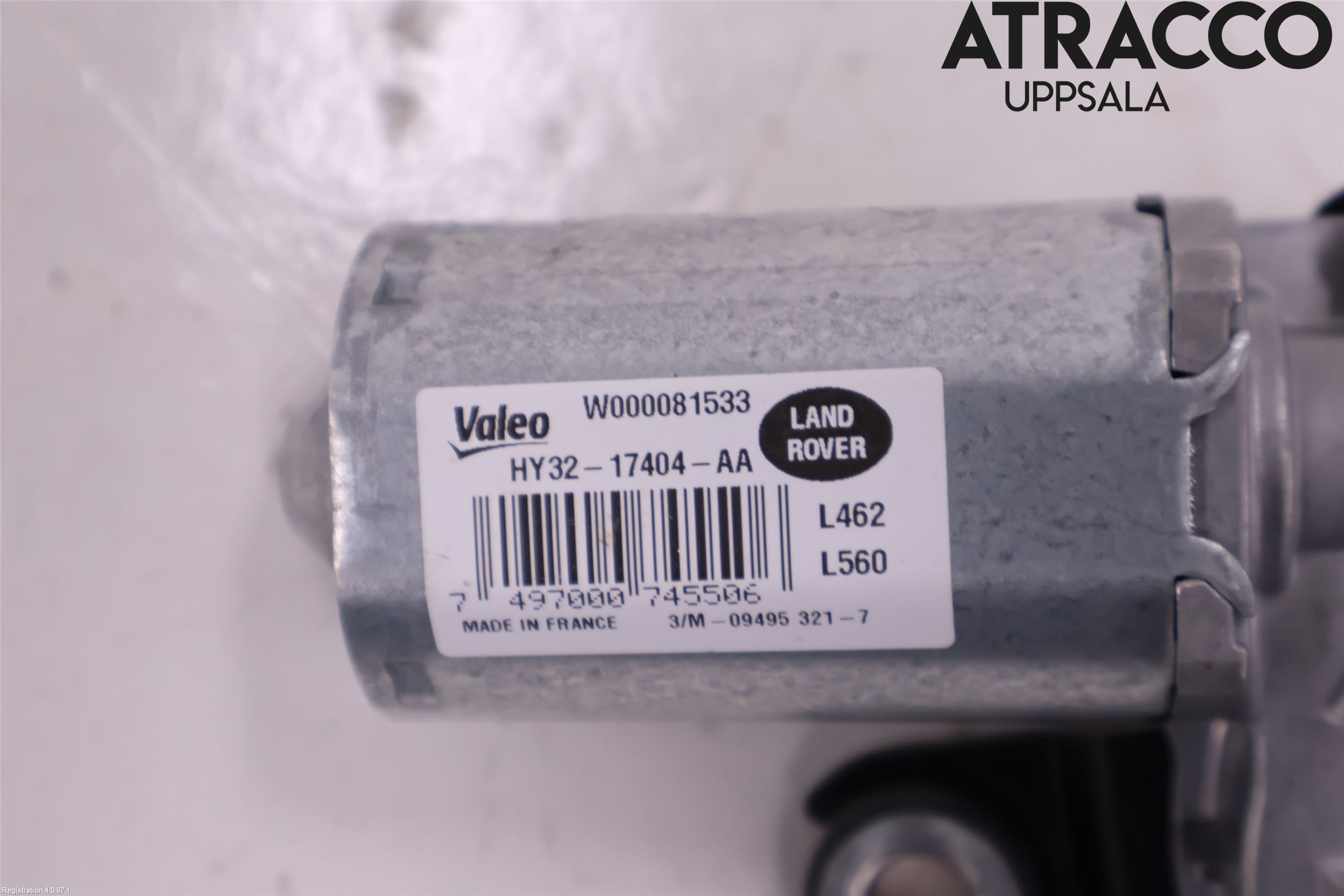 Landrover LAND ROVER DISCOVERY 5 16->> Torkarmotor Baklucka