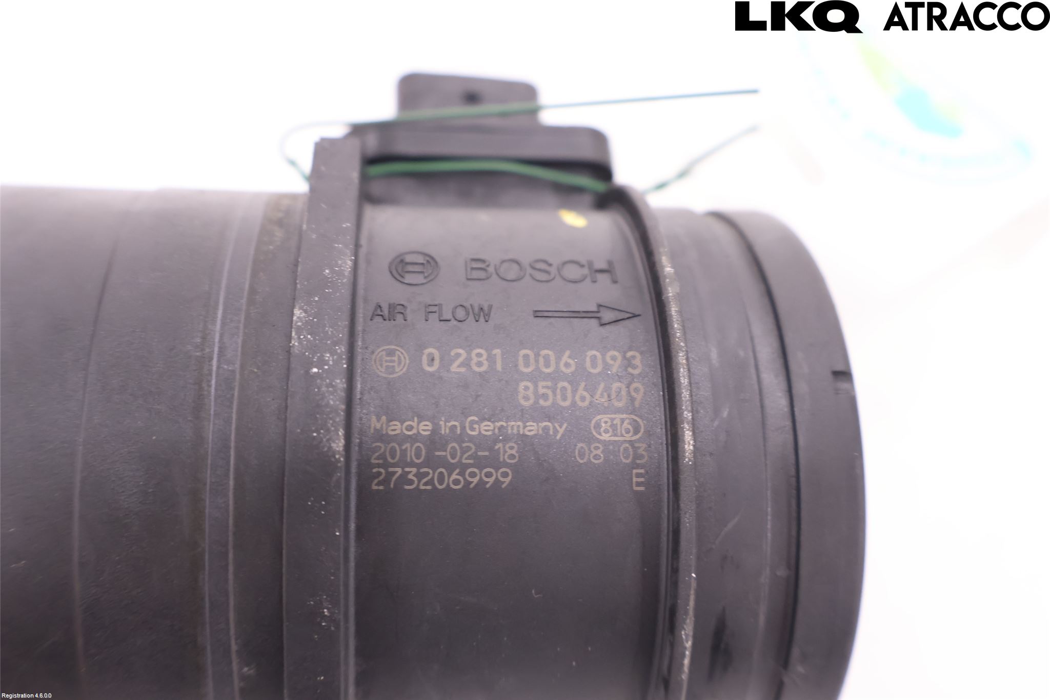 BMW 3 E90/91 SED/TOU 05-12 Injluftmassamätare