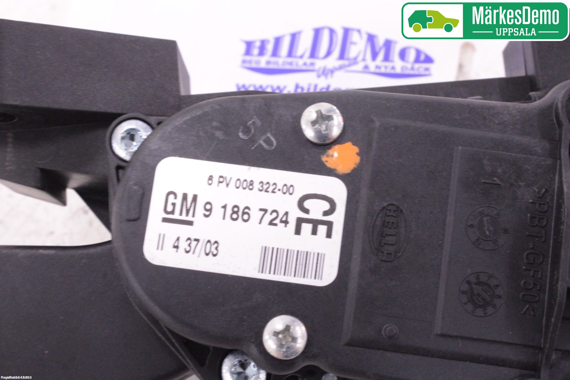 Saab 9-3 VER 2 Pedal Gas-Broms-Koppling