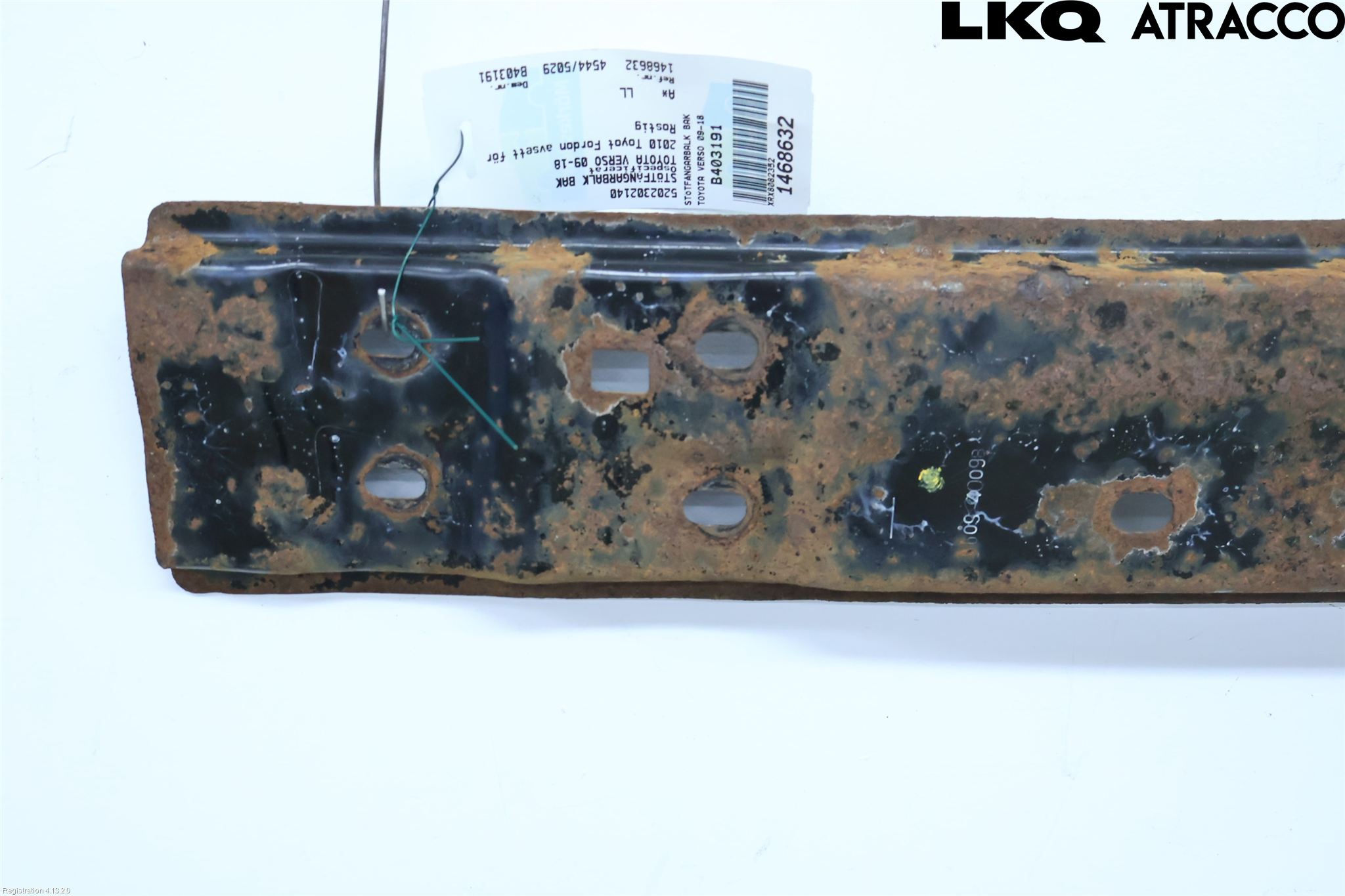 Toyota VERSO 09-18 Stötfångarbalk Bak