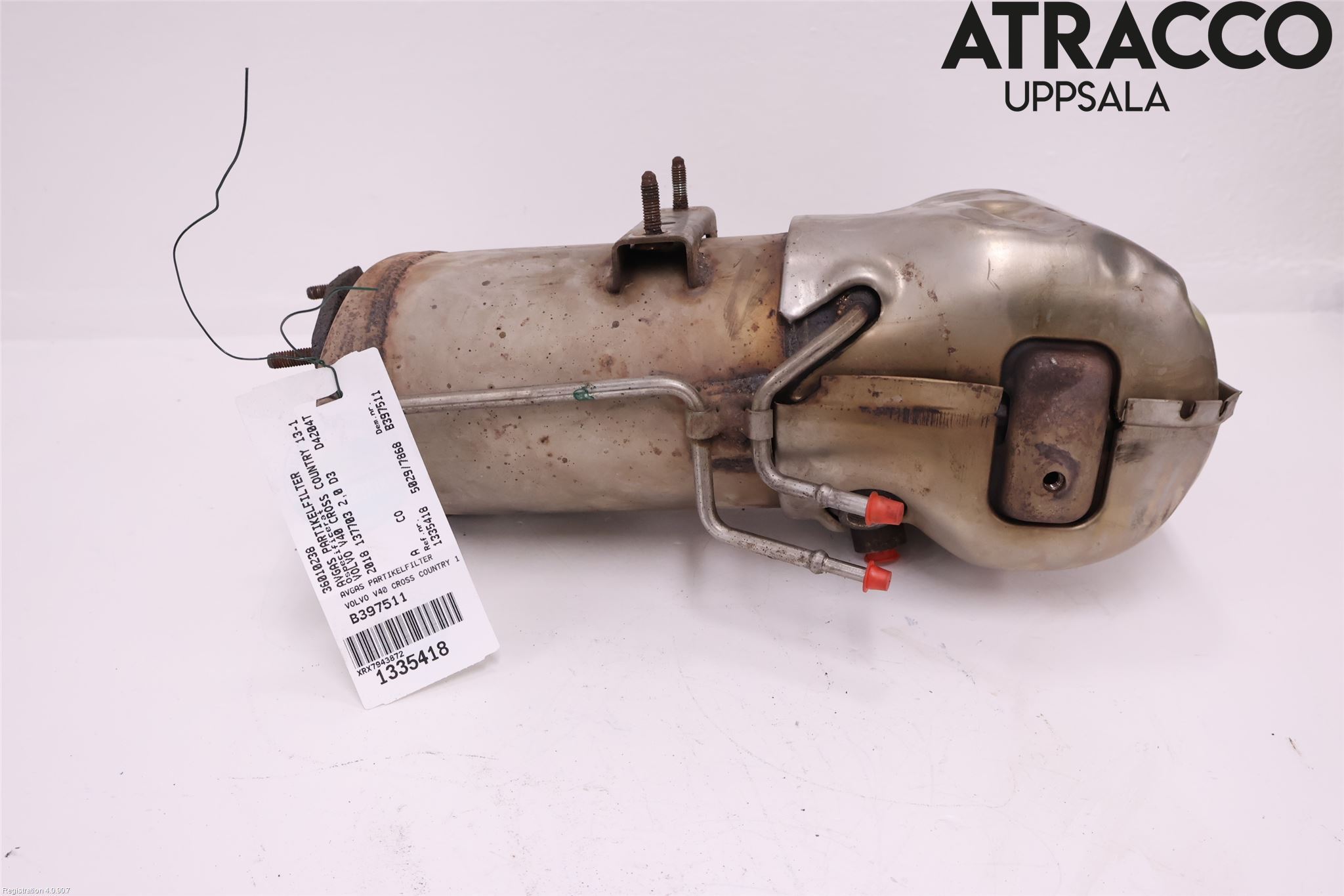 Volvo V40 CROSS COUNTRY 13-19 Avgas Partikelfilter