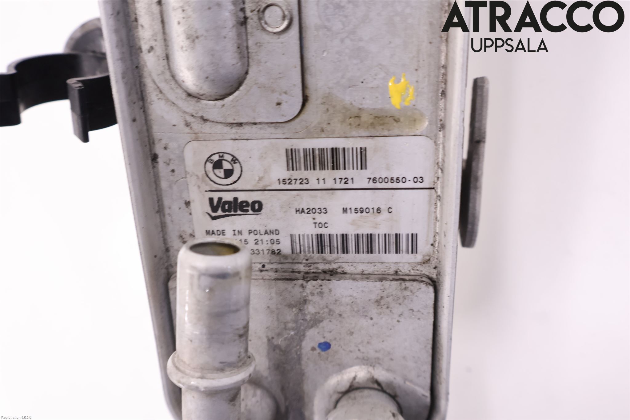 BMW 3 F30/F31/F80 12-19 Oljekylare Automat