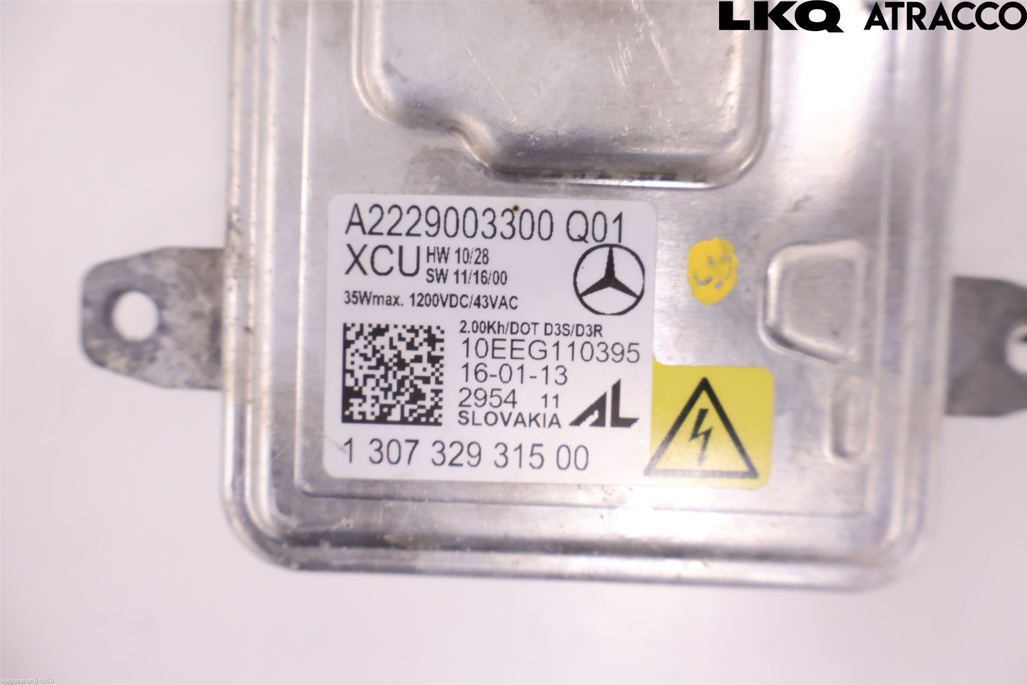 Mercedes-Benz MB CLA-KLASS (C117/X117) 13-19 Styrenhet Strålkastare
