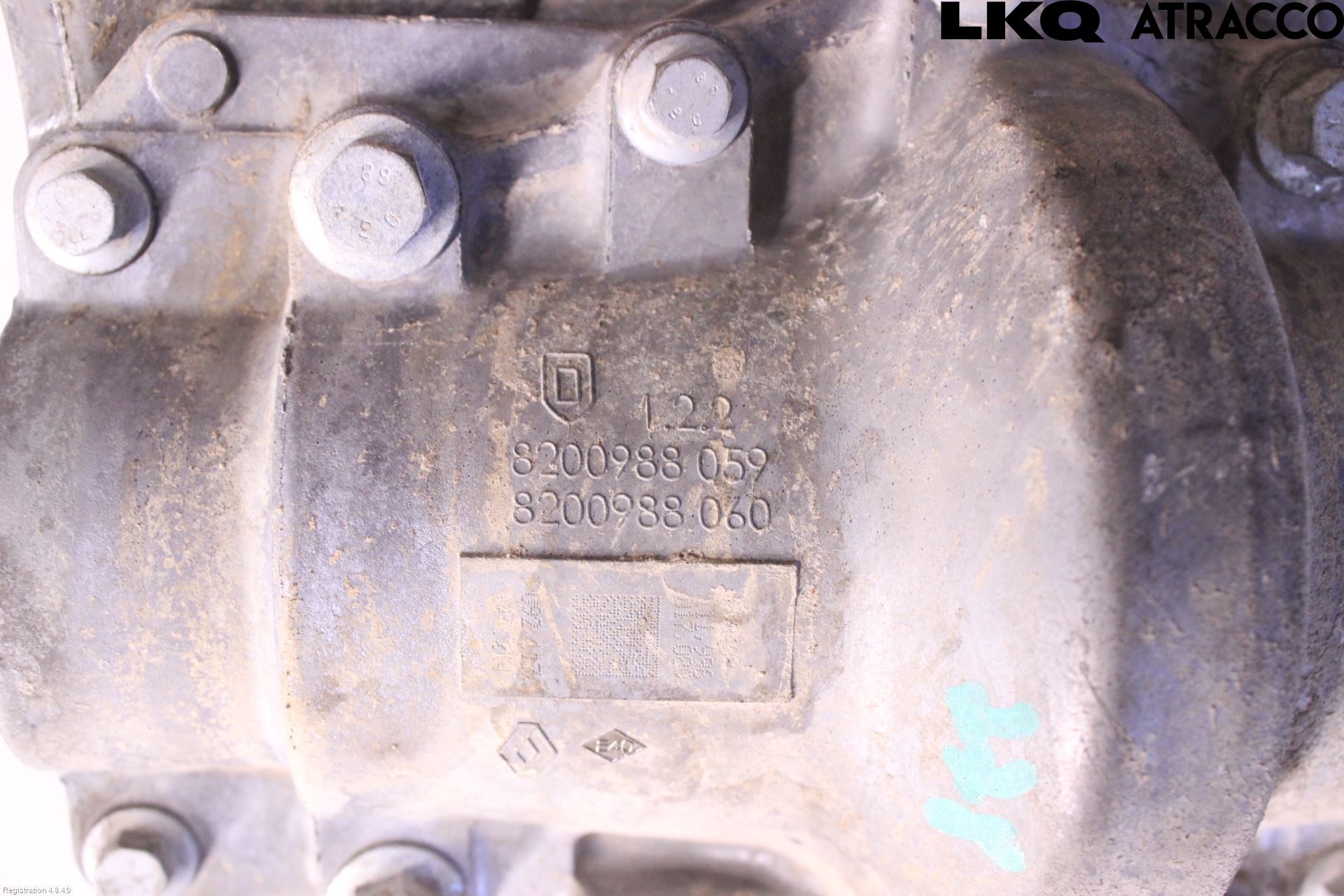 Dacia DUSTER 10-17 Växel Fördelningslåda