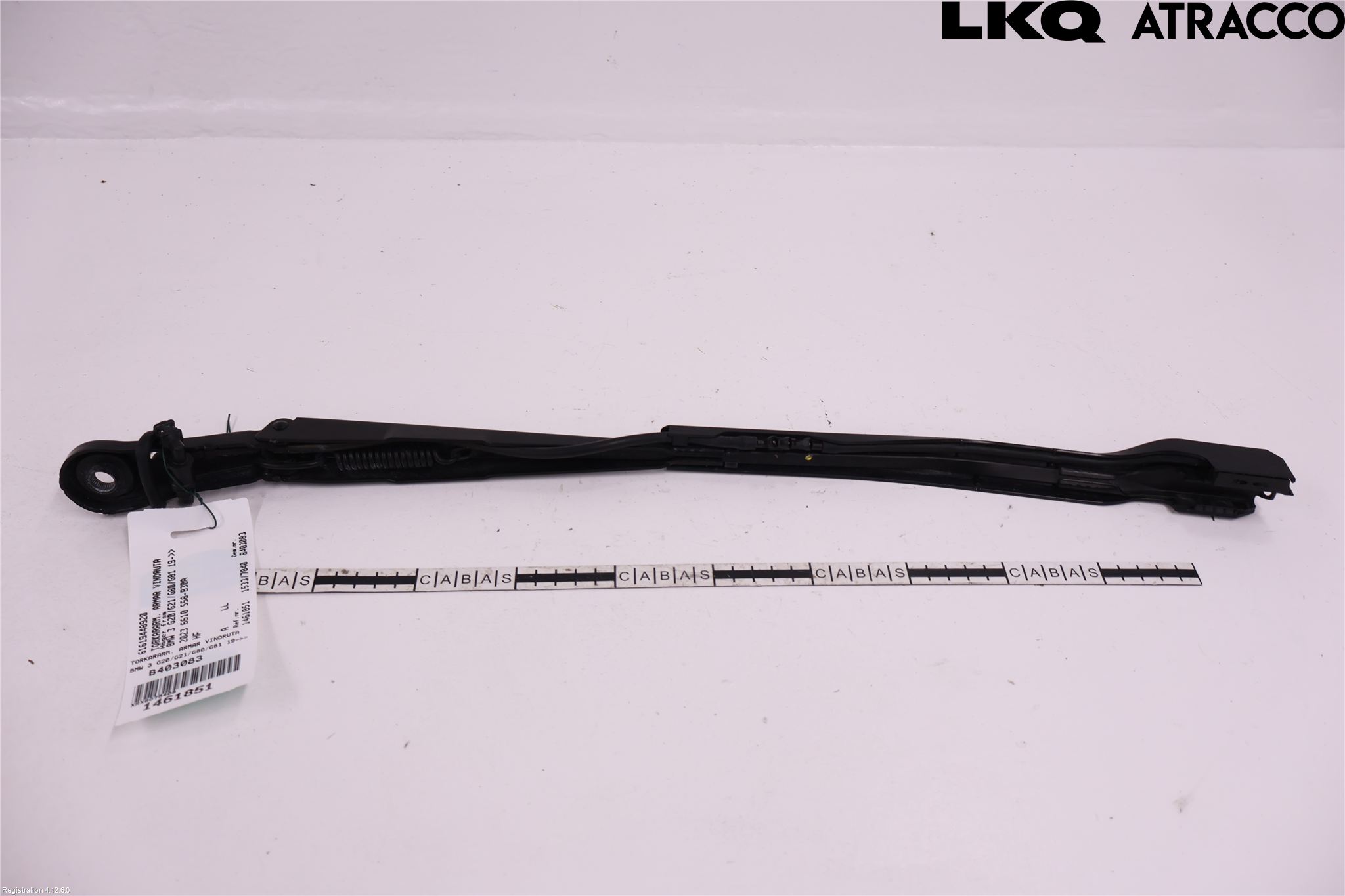 BMW 3 G20/G21/G80/G81 19- Torkararm Armar Vindruta
