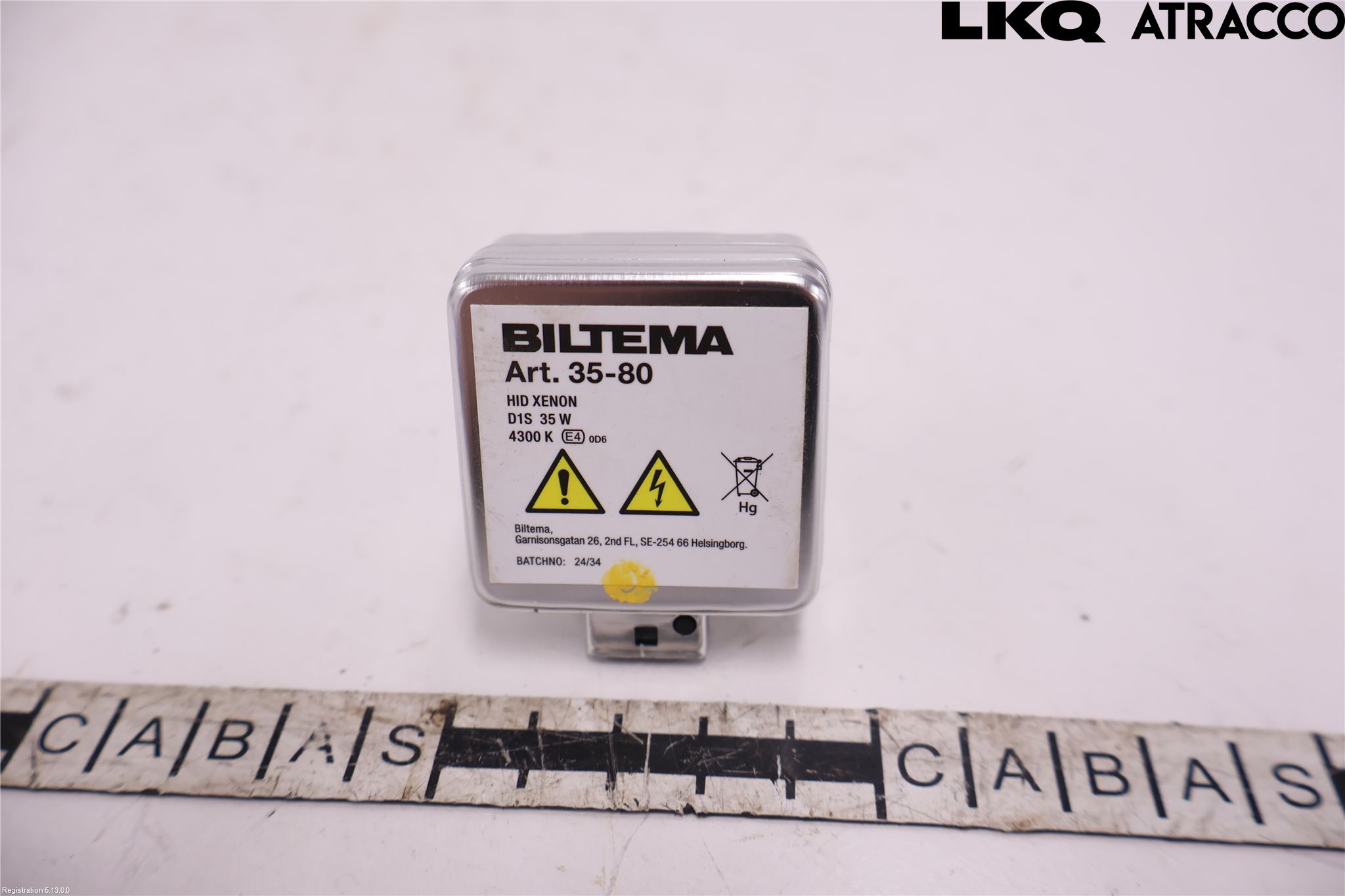 Toyota AURIS 13-19 Strålkastarglödlampa Xenon