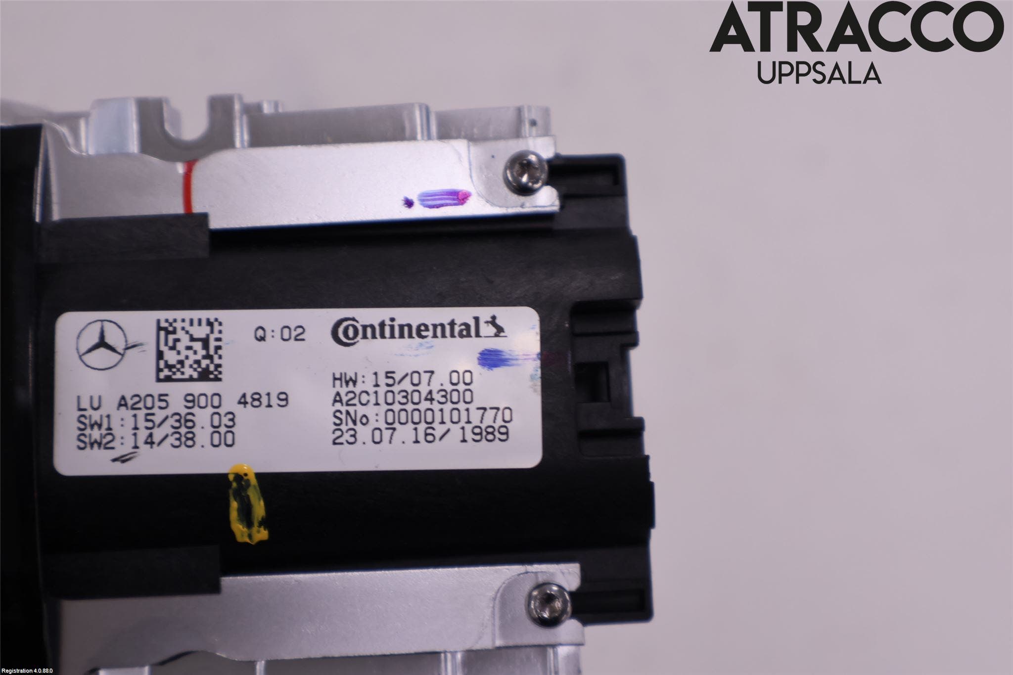 MB GLC-KLASS (X253/C253) 15-22 Strömställare Multifunktion