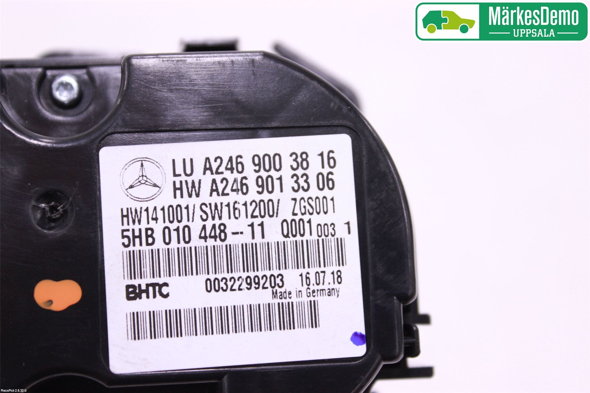 Mercedes-Benz MB CLA-KLASS (C117/X117) 13-19 Ac Styrenhet Ac Manöveren