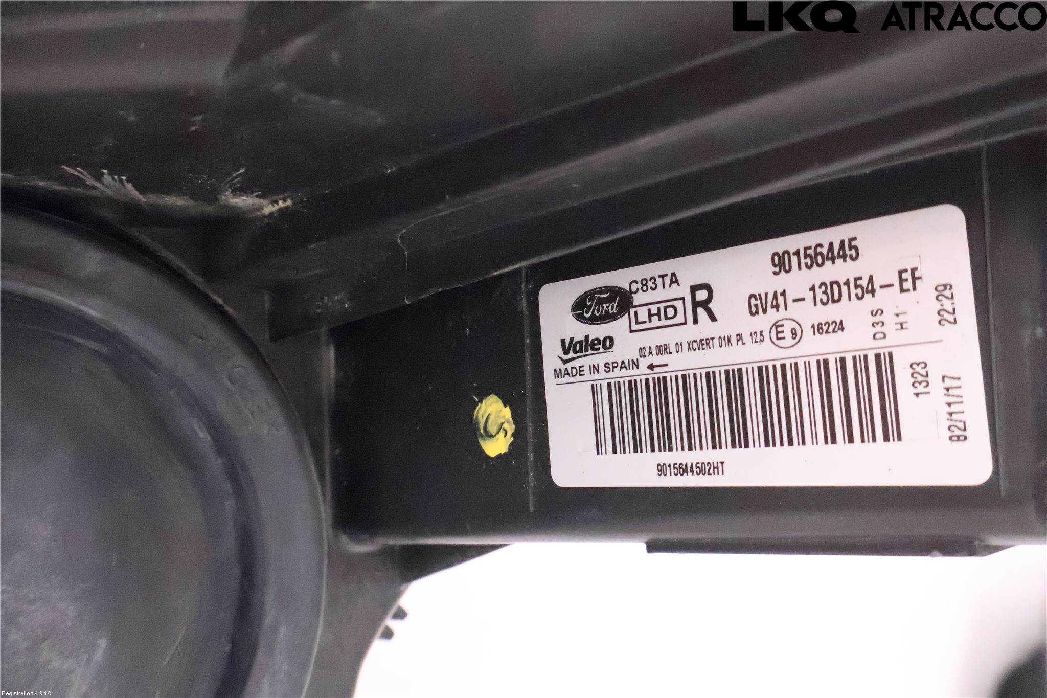 Ford KUGA 17-19 Strålkastare Höger