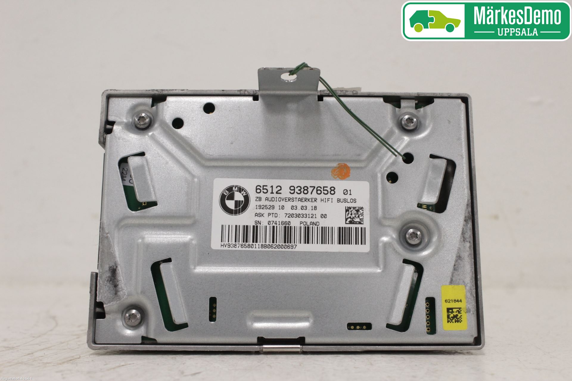 BMW 3 F30/F31/F80 12-19 Radio-Stereo Förstärkare