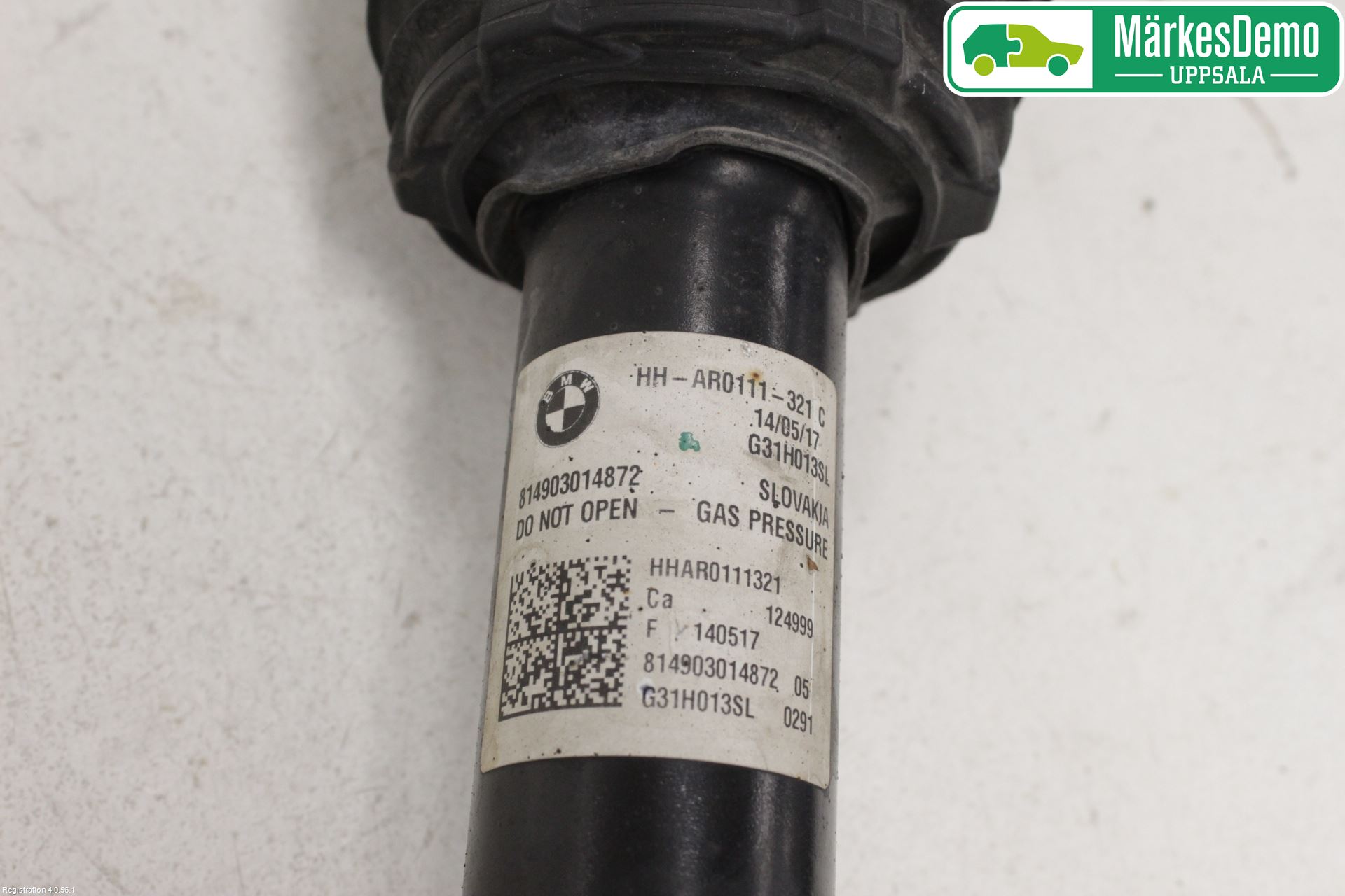 BMW 5 G30/G31/F90 17-23 Fjäderben Bak Vänster