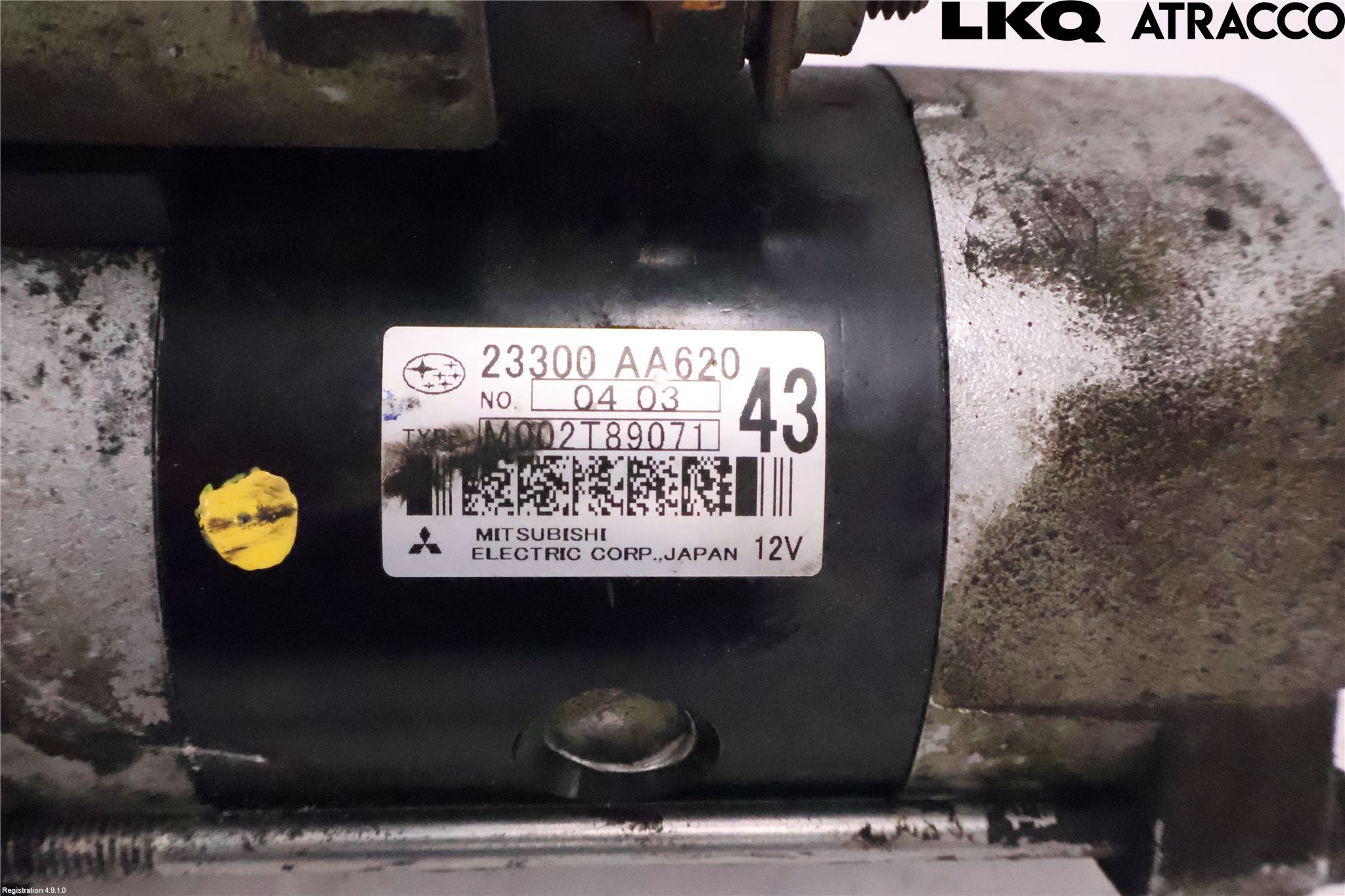 Subaru OUTBACK 10-15 Startmotor Diesel