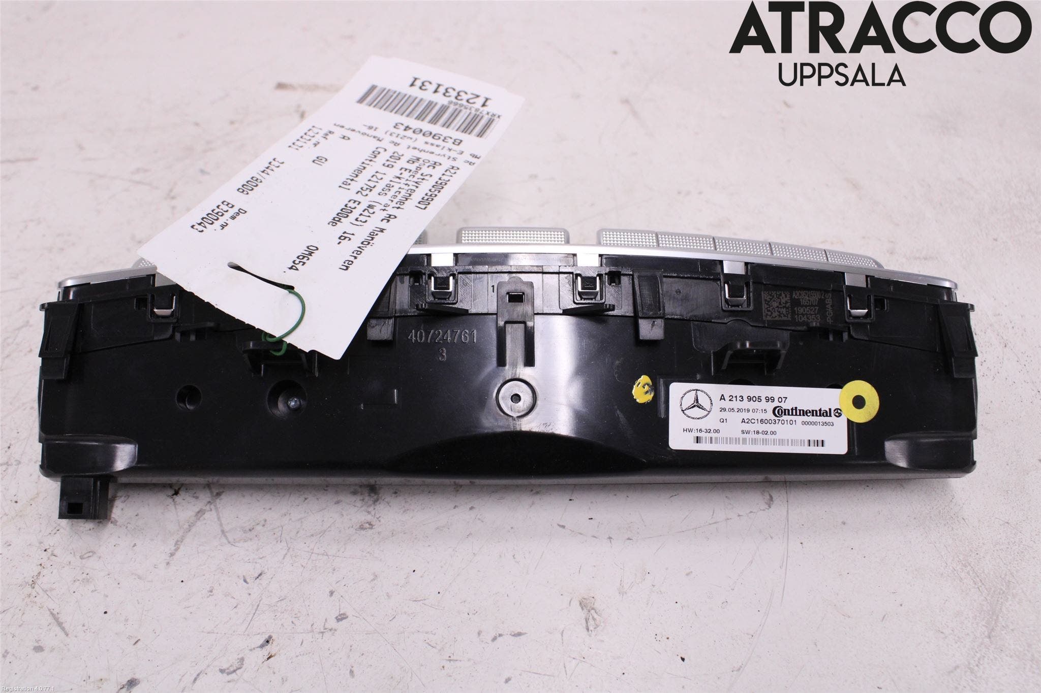 Mercedes-Benz MB E-KLASS (W213) 16-23 Ac Styrenhet Ac Manöveren