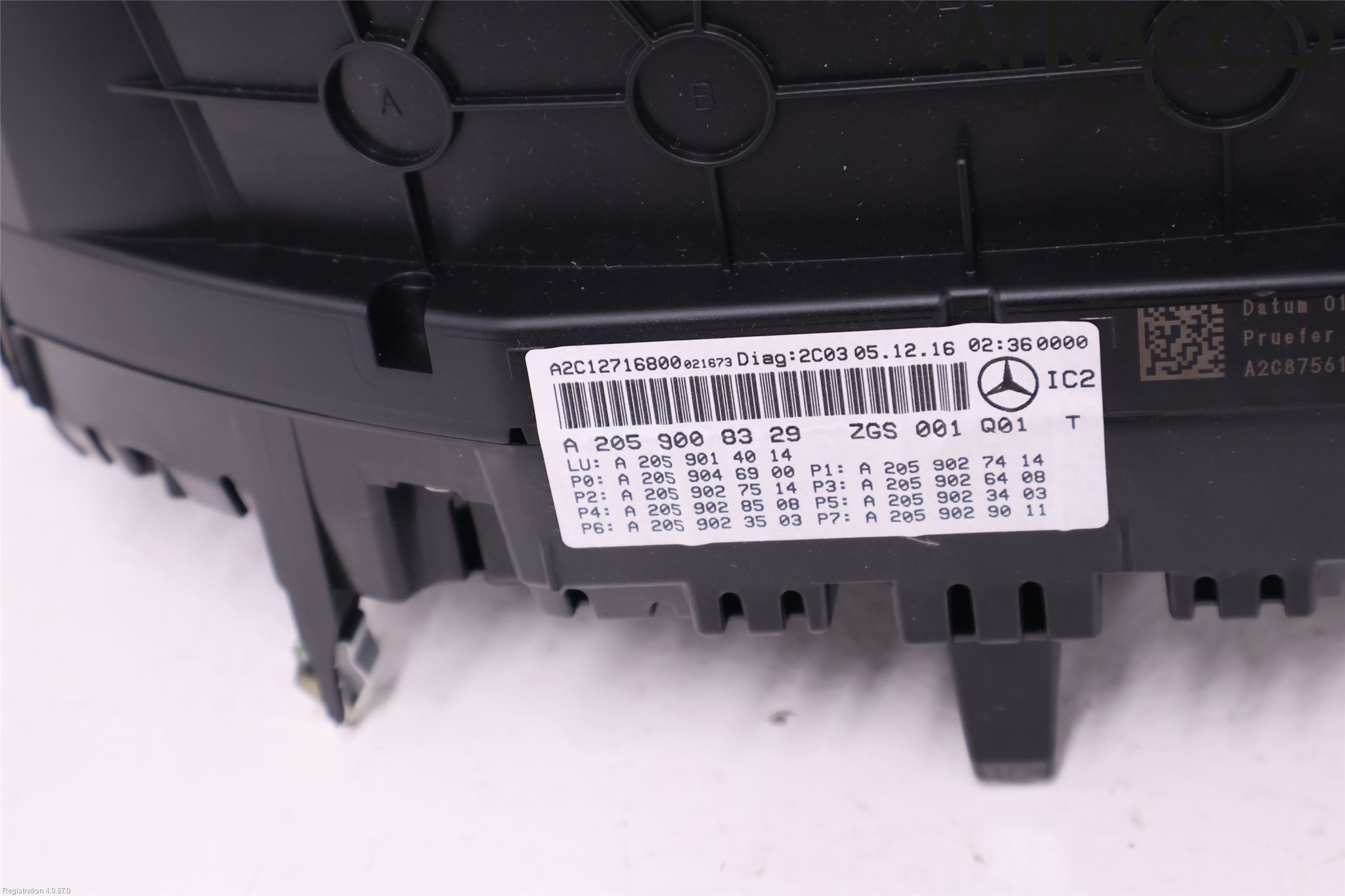 Mercedes-Benz MB C-KLASS (W205) 14-21 Instrument Komb