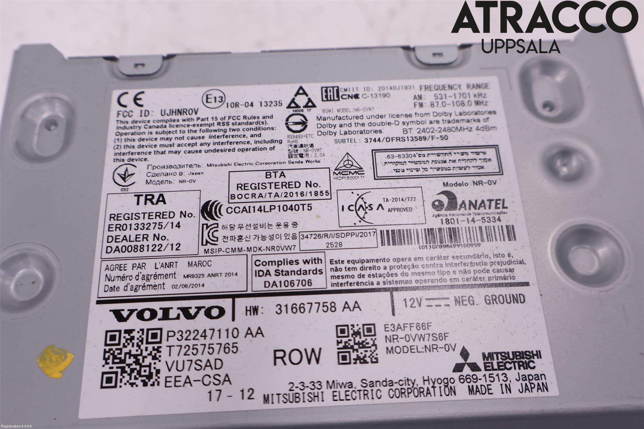 Volvo V90 17->> Gps Navigator