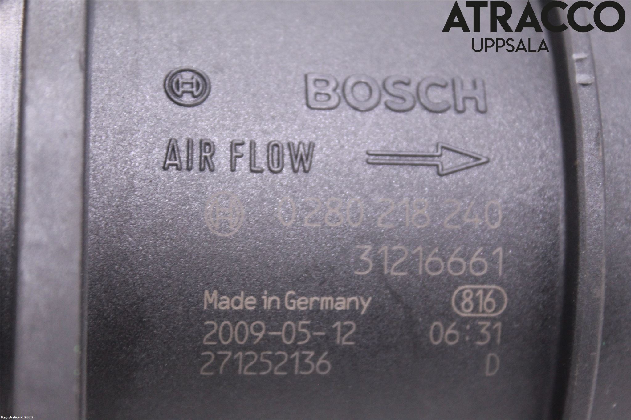 Volvo V70 08-13 Injluftmassamätare