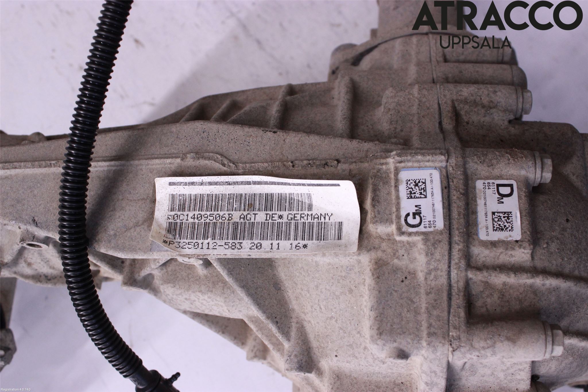 Volkswagen VW AMAROK 2H 10-22 Framvagn Diffrential
